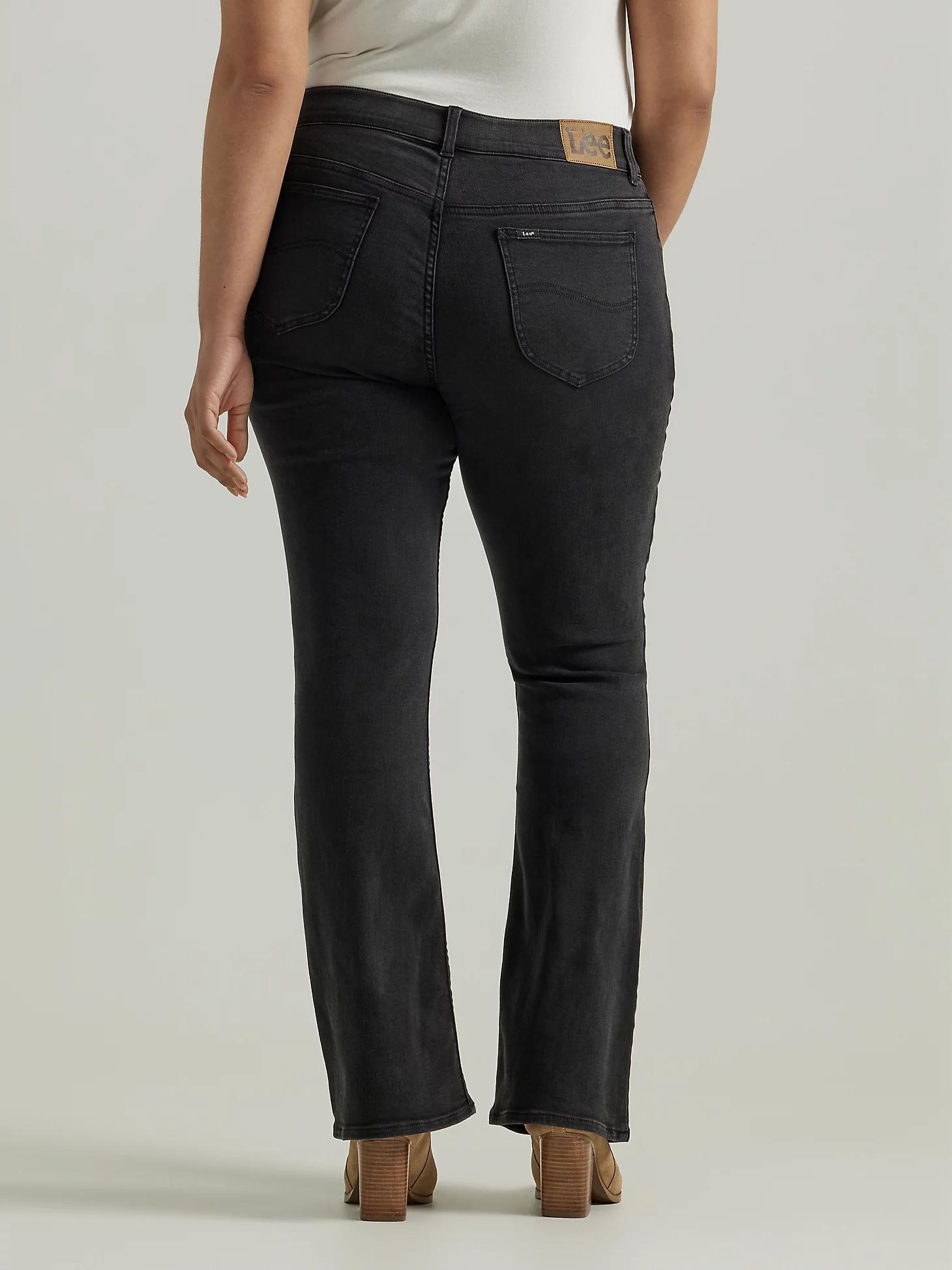 Women's Ultra Lux Comfort with Flex Motion Bootcut Jean (Plus) | Women's Jeans | Lee® Product Image