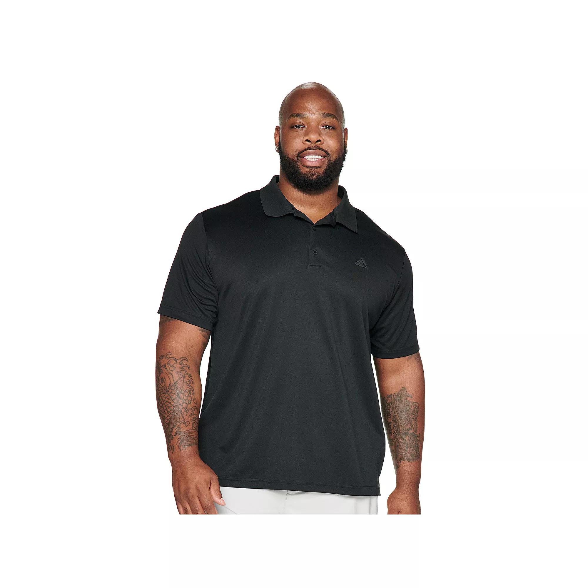 Big & Tall adidas Primegreen Performance Golf Polo, Men's,  Product Image