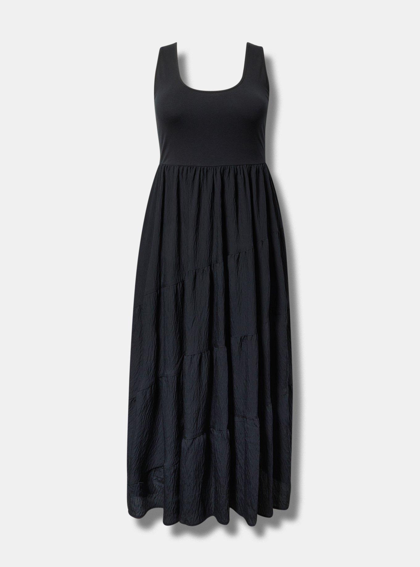 Maxi Asymmetrical-Tiers Dress Product Image