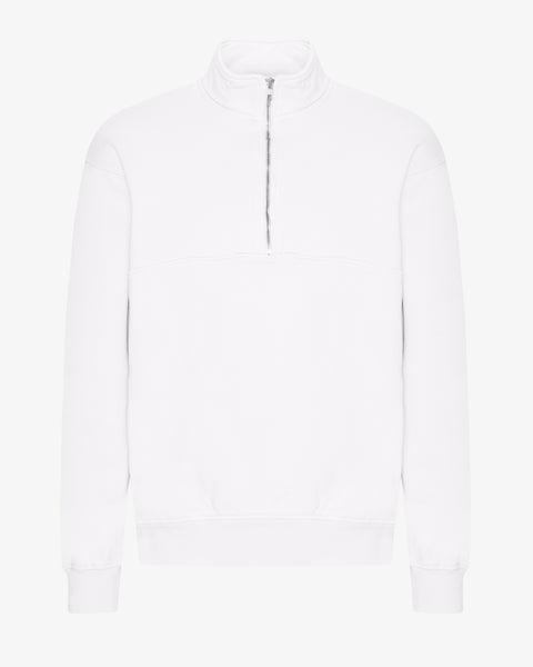 Organic Quarter Zip - Optical White Product Image