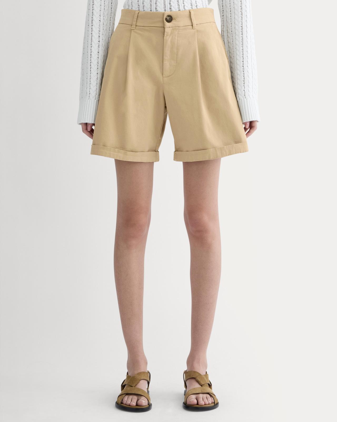The Pleated Chino Short Product Image