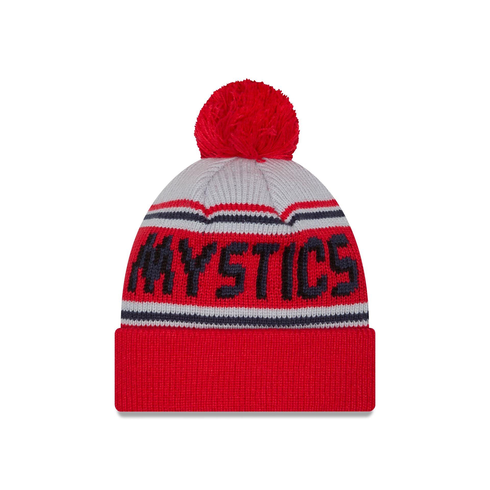 Washington Mystics 2024 Team Pom Knit Hat Male Product Image