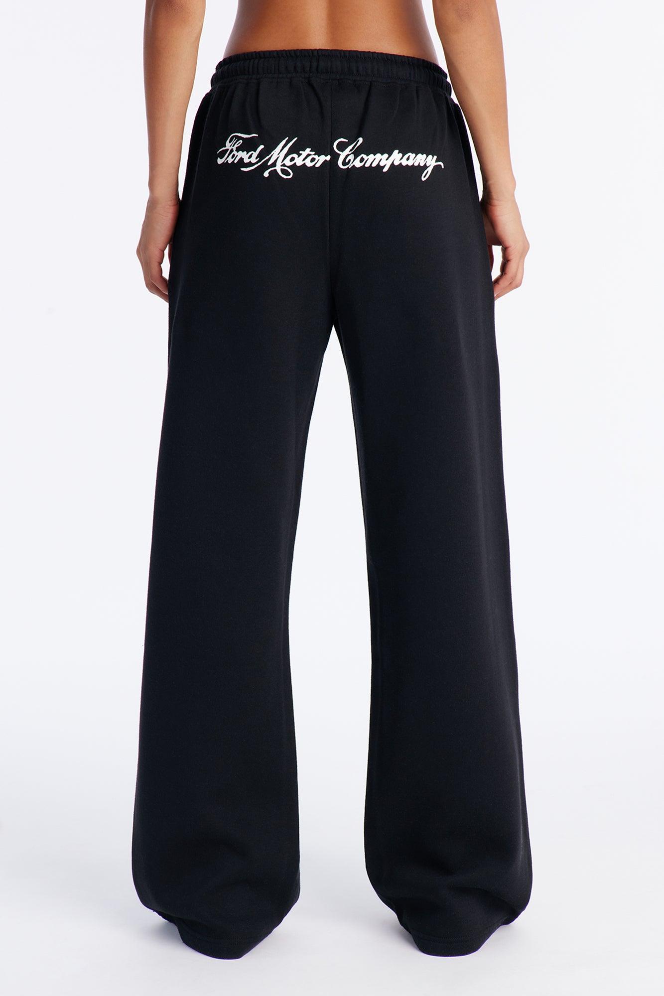 Ford Motor Company Fleece Pants - Black Female Product Image
