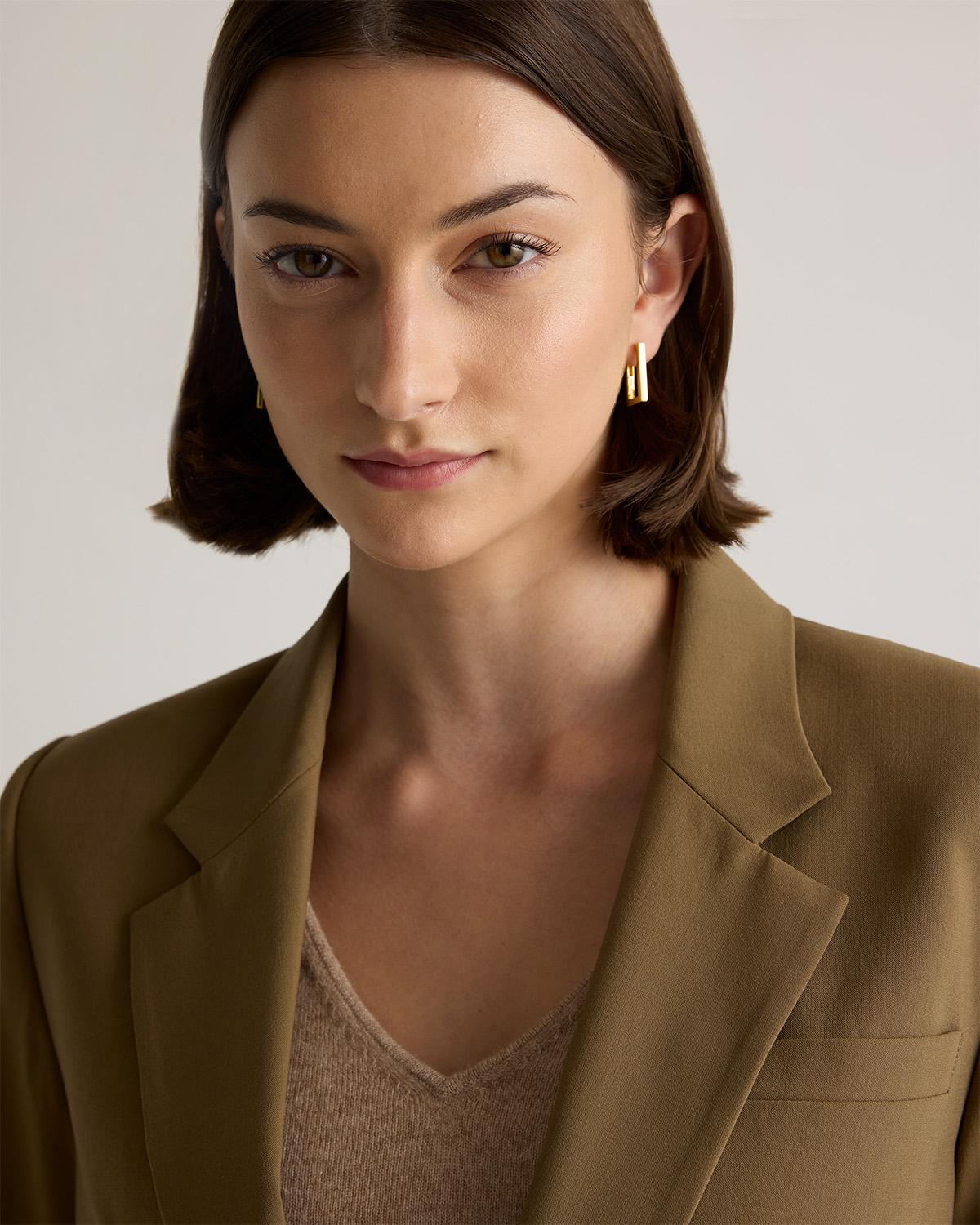 Quince | Women's Italian Wool Long Blazer Product Image