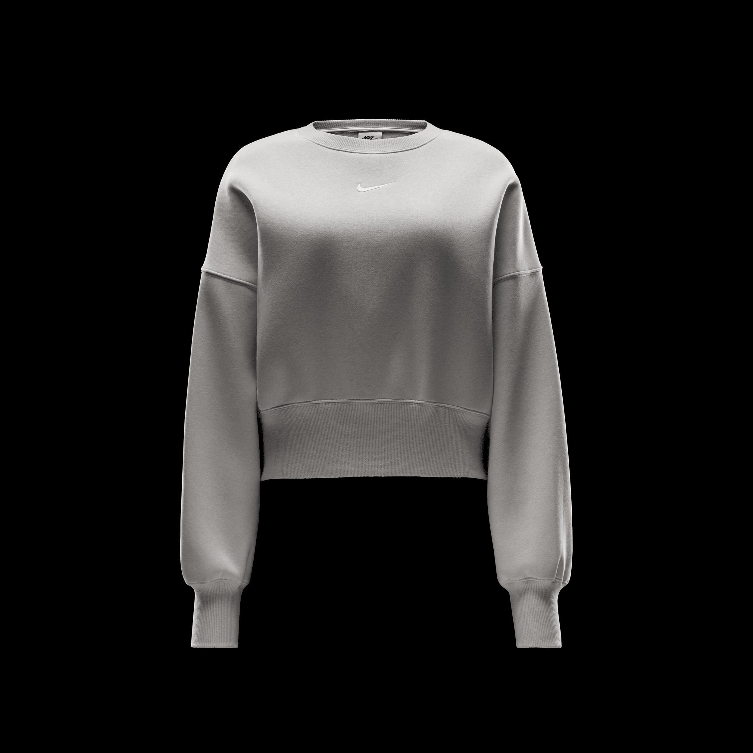 Womens Nike Sportswear Phoenix Fleece Over-Oversized Crew-Neck Sweatshirt | DQ5761-104 Product Image