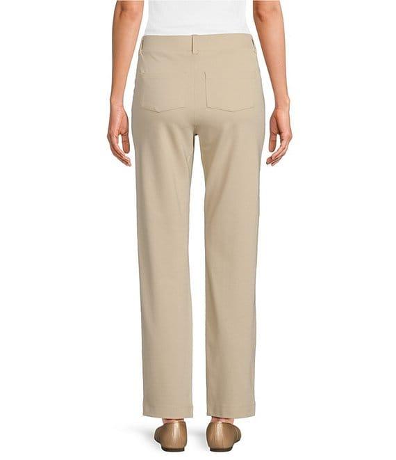 Intro Stella Breezy Knit Slimming Comfort Waist Pull-On Ankle Pants Product Image