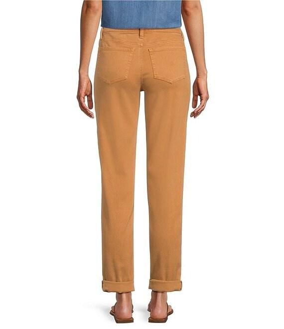 Tommy Bahama Leila Sunwashed Twill Mid Rise Ankle Length Boyfriend Jeans Product Image