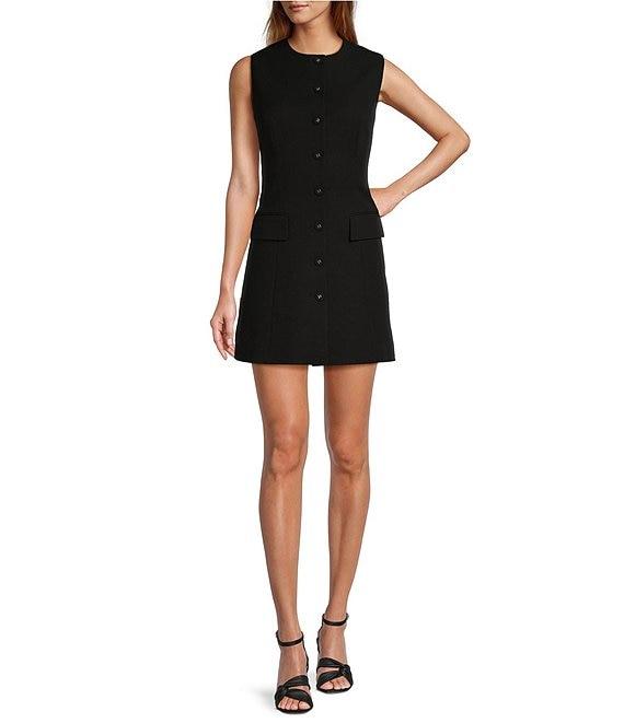 Antonio Melani Gianna Sleeveless A-Line Button Front Dress Product Image