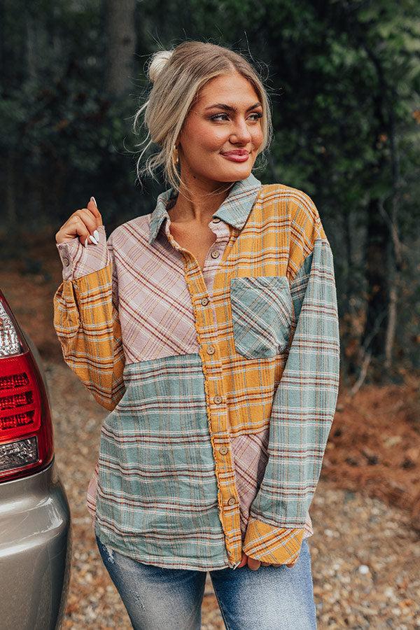Mountain Overlook Colorblock Flannel Product Image