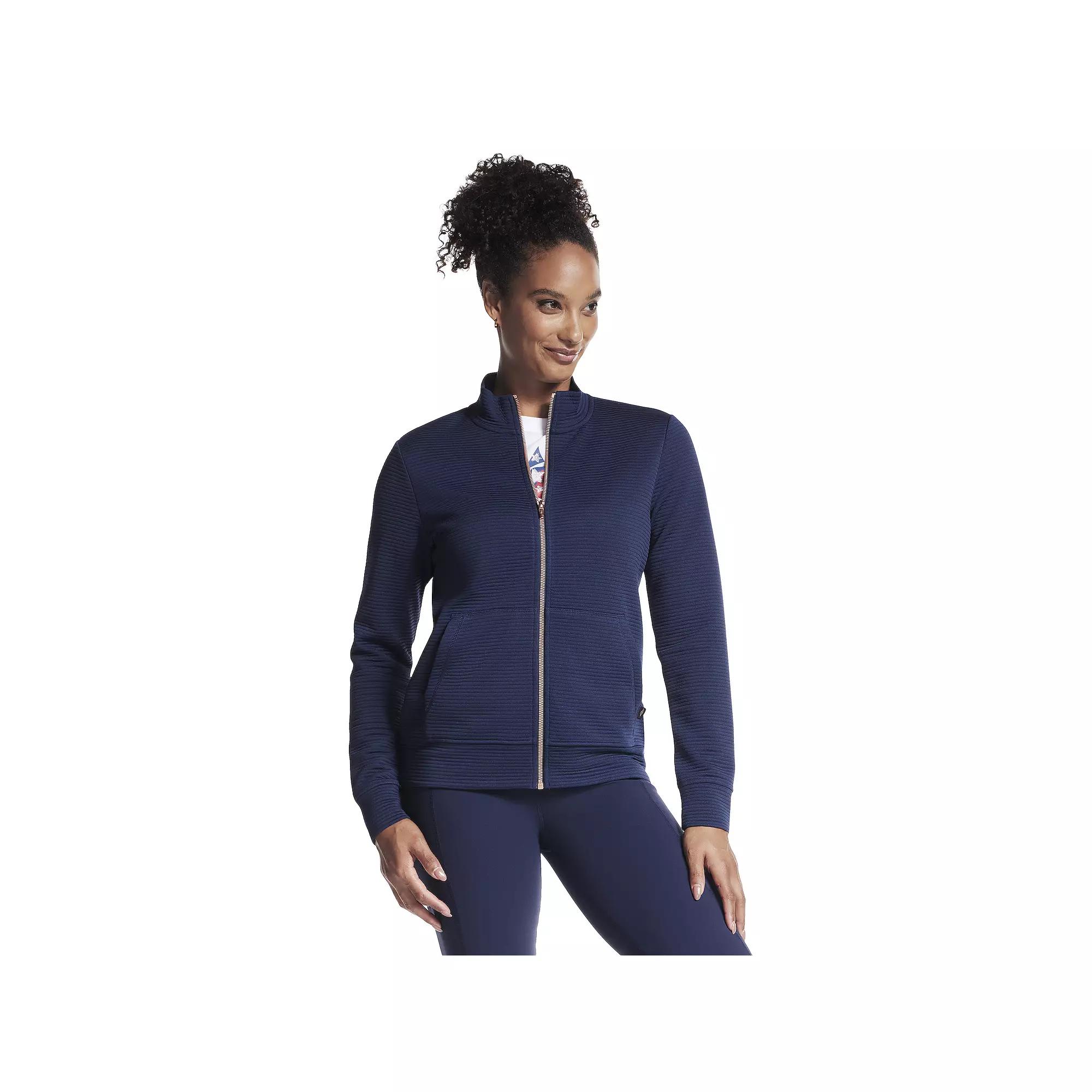 Women's Skechers® GOWALK™ Everywhere Zip-Up Jacket, Size: XL, Blue Iris Product Image