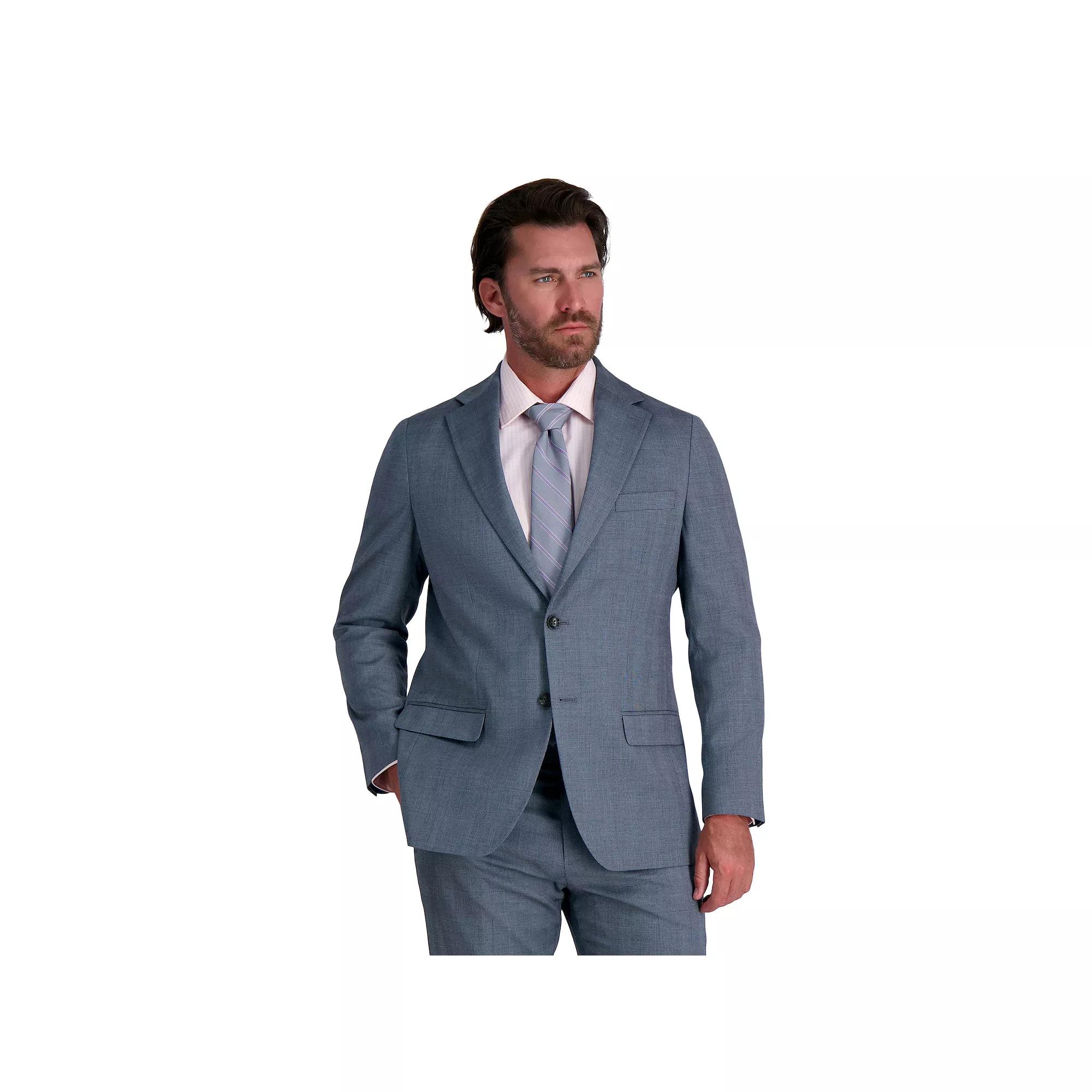 Men's J.M. Haggar Tailored Fit Glen Plaid Suit Separate Jacket,  Product Image