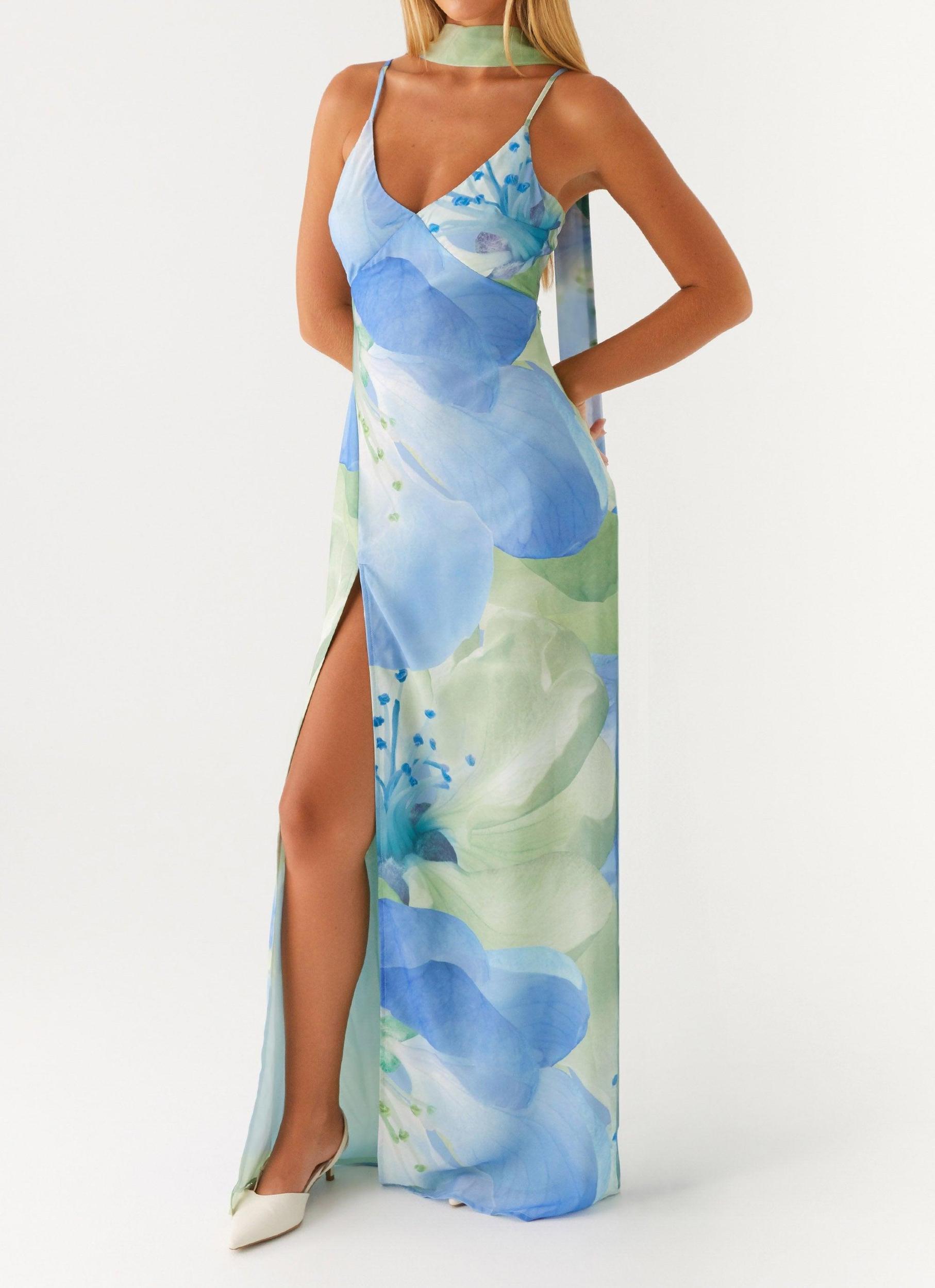 Sanctuary Maxi Dress - Flower Print Product Image