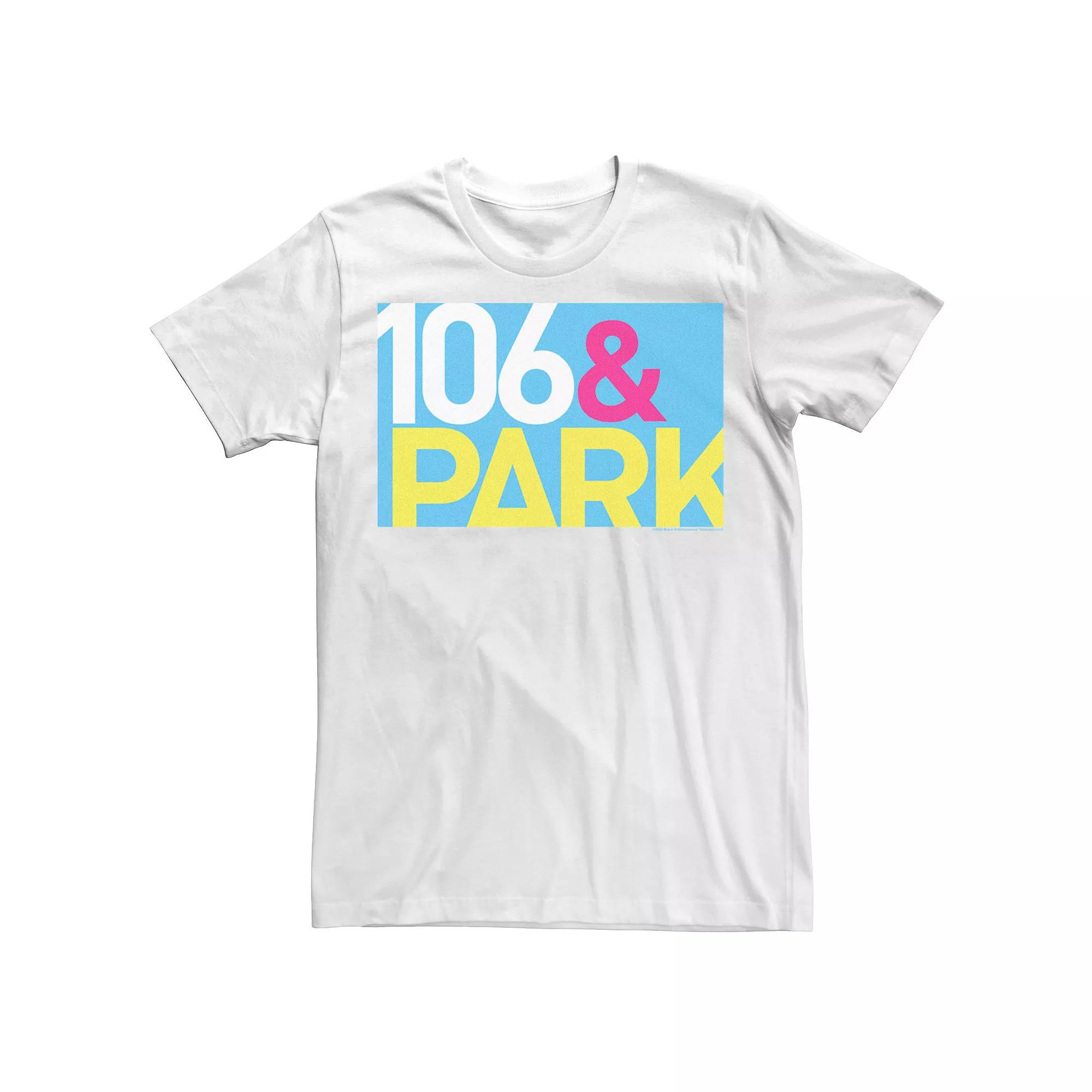 Men's BET 106 & Park Logo Tee, Size: Large, White Product Image