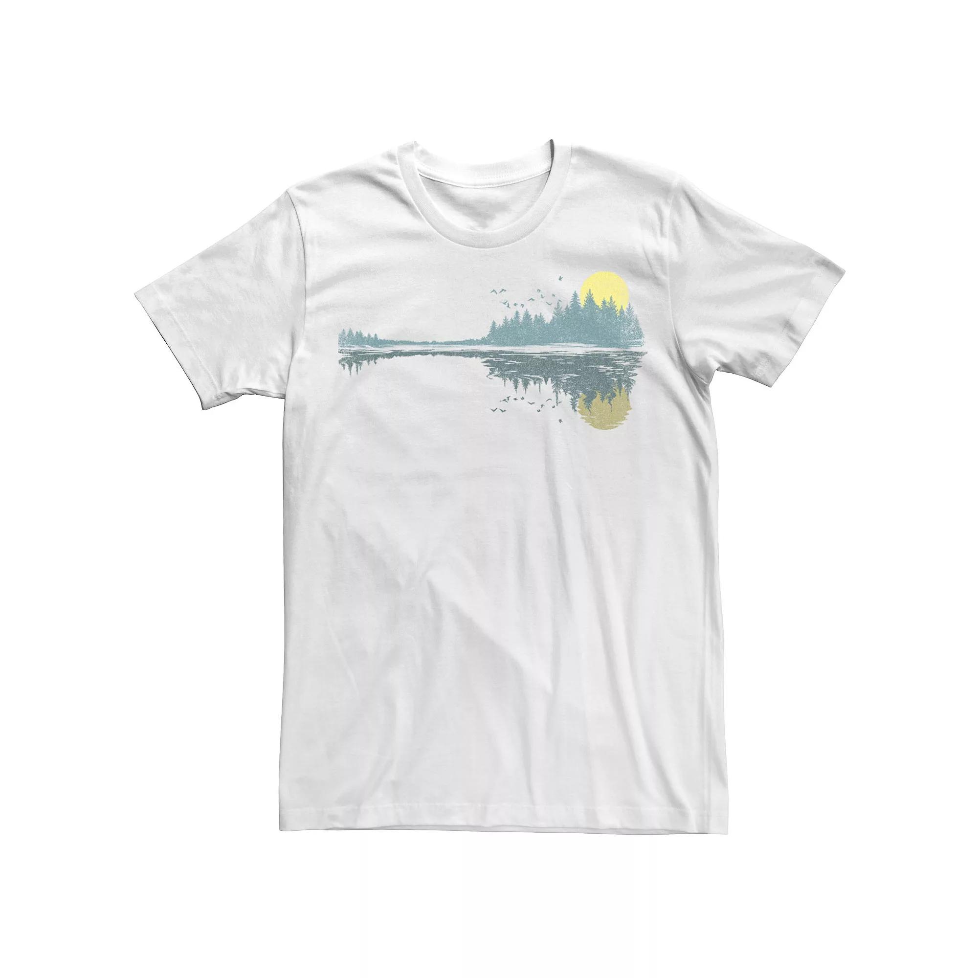 Big & Tall Music Lake Outdoor Tee, Men's,  Product Image