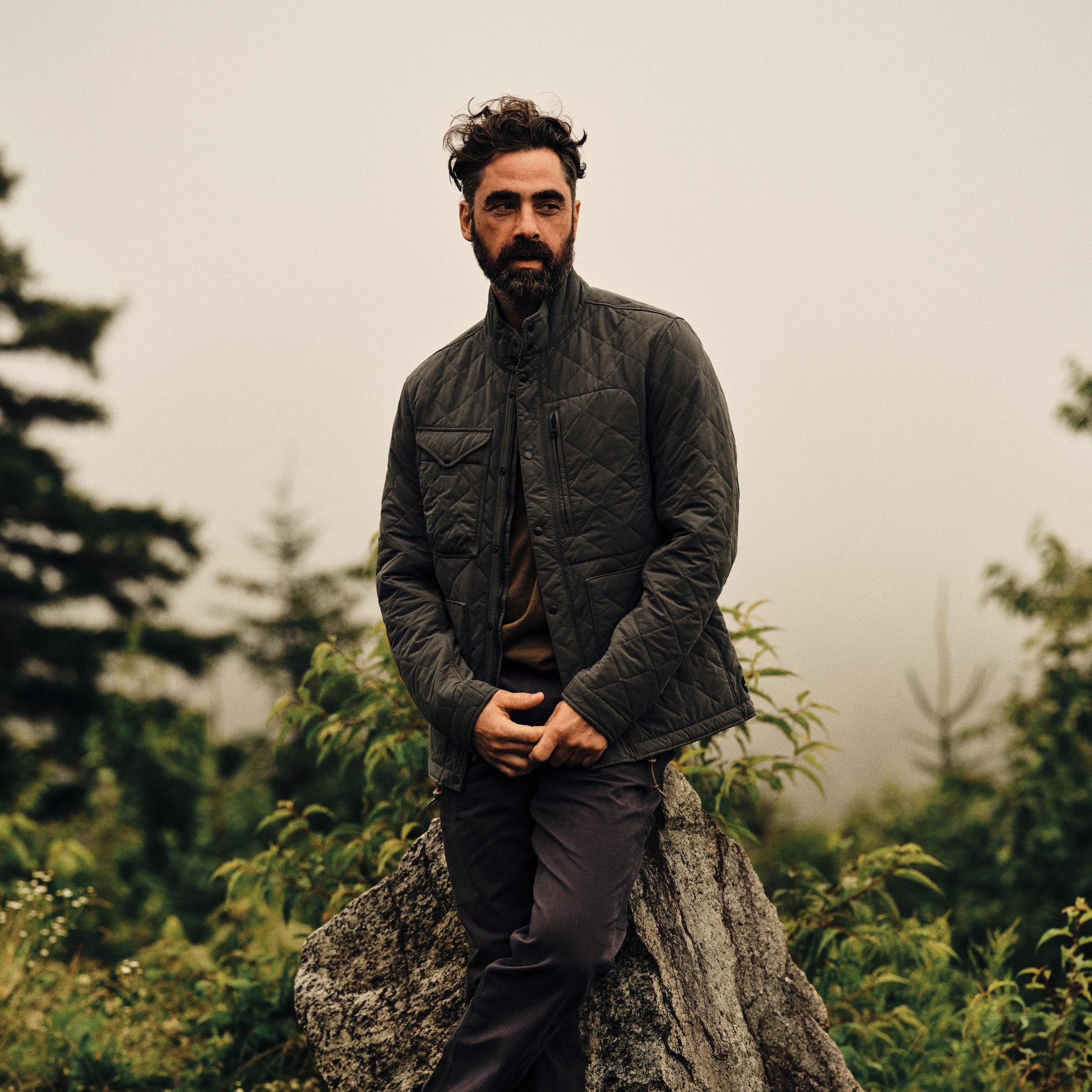 Quilted Insulated Tanker Jacket Product Image