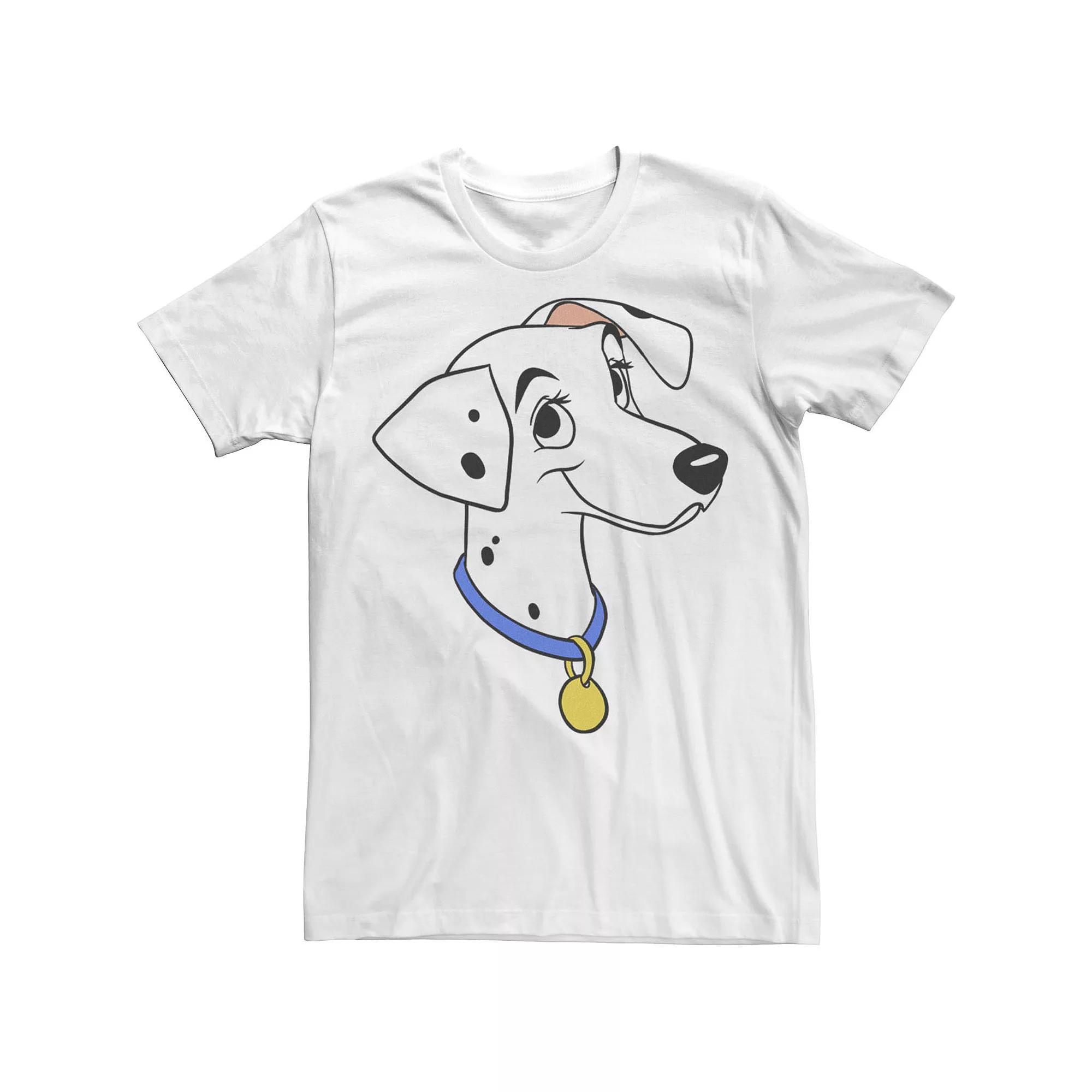 Disney's 101 Dalmatians Perdita Big Face Men's Tee,  Product Image