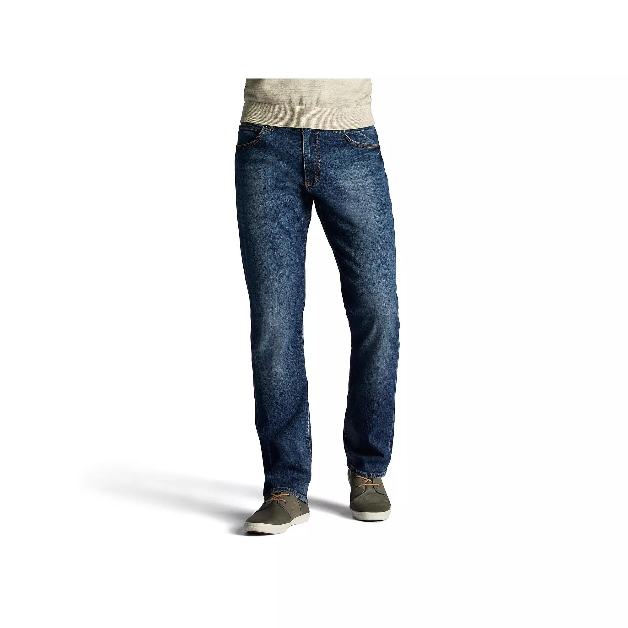 Men's Lee® Extreme Motion Straight-Leg Jeans,  Product Image
