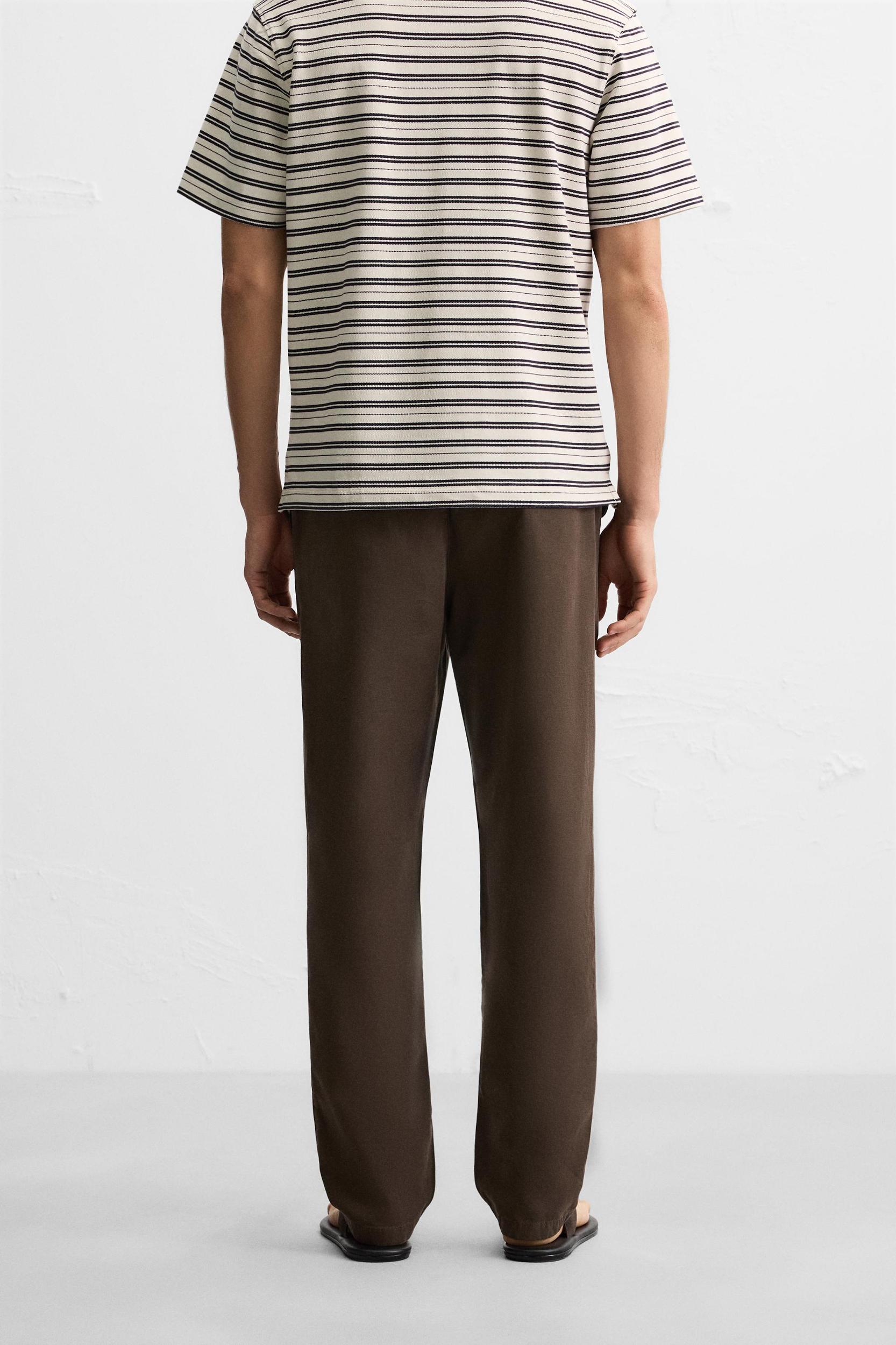 WASHED CANVAS PANTS Product Image