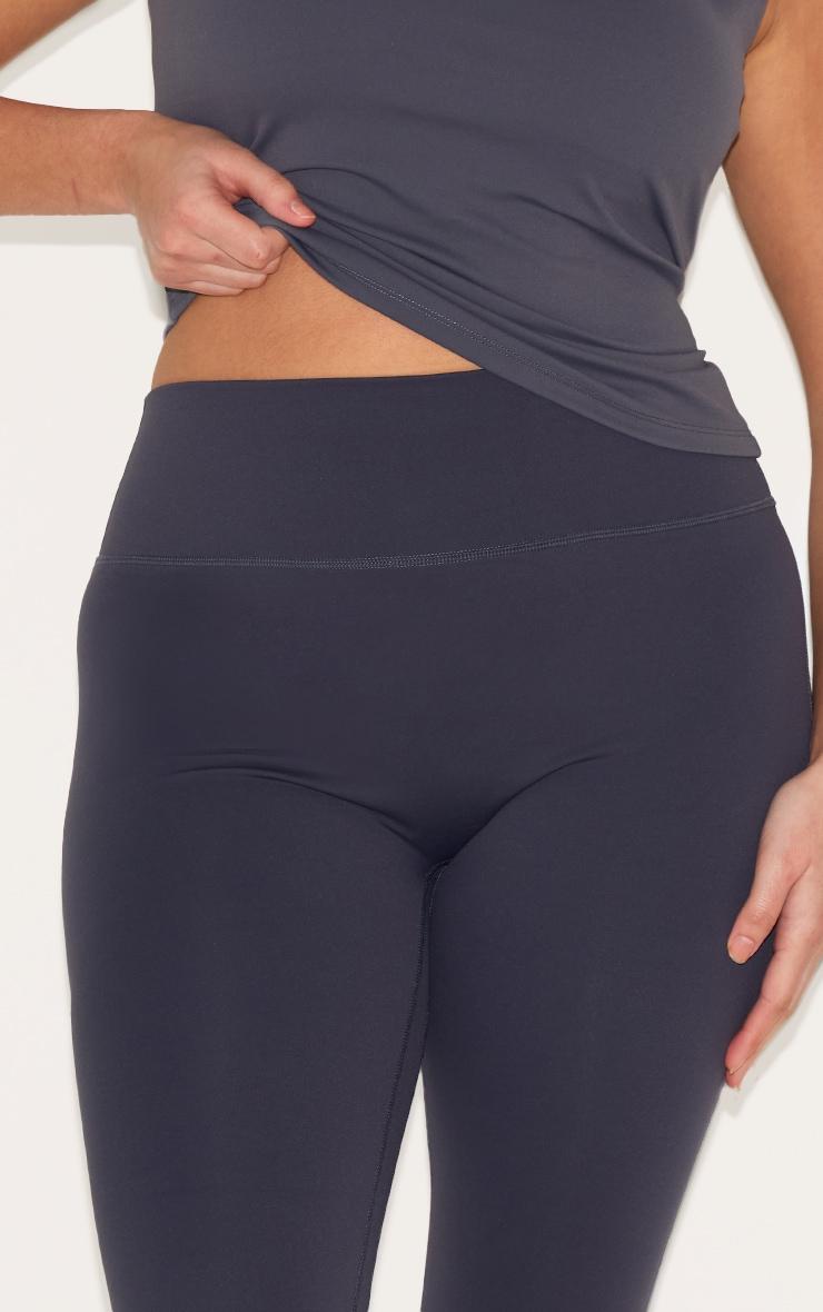 Dark Charcoal Ultimate Sculpt High Waist Gym Leggings Product Image