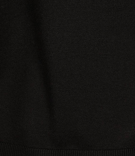 DKNY by Donna Karan Cheetah Print Short Puff Sleeve Knit Top Product Image