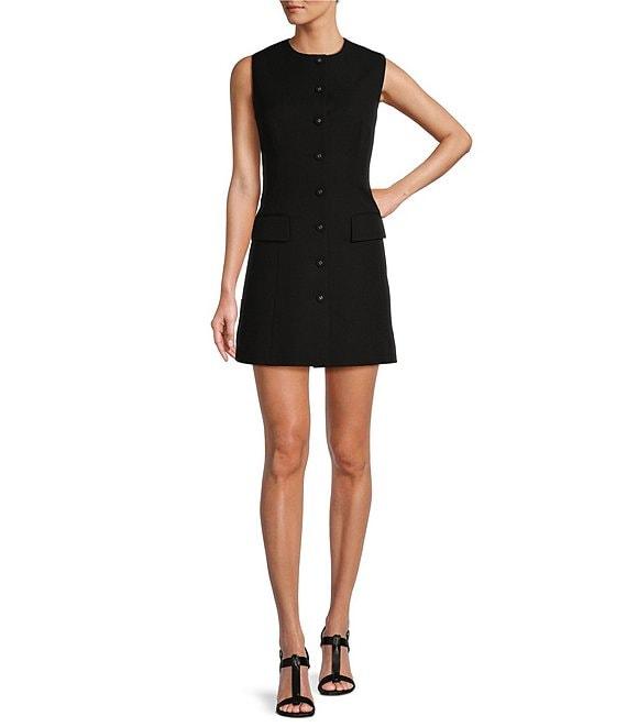 Antonio Melani Gianna Sleeveless A-Line Button Front Dress Product Image