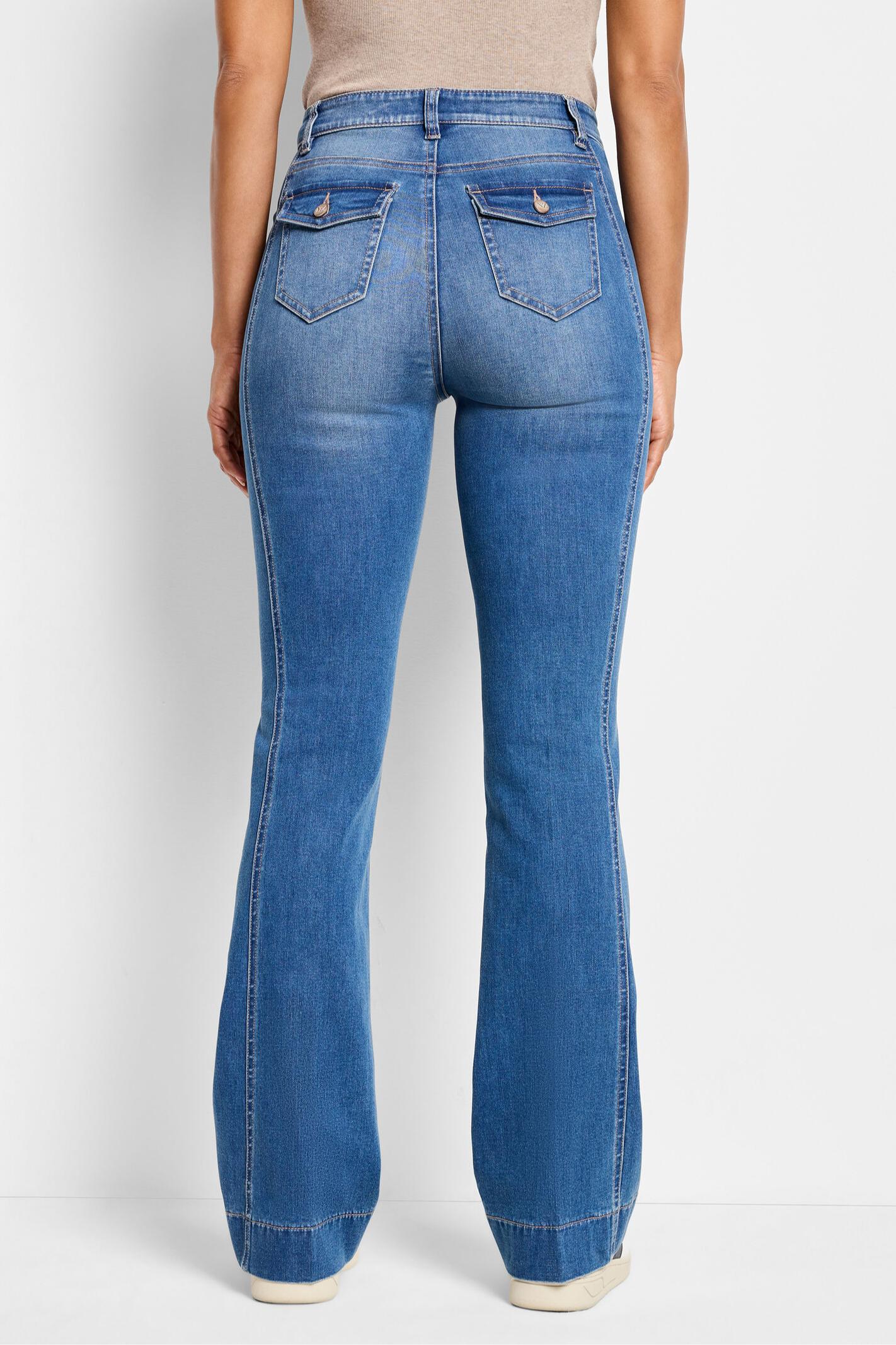 NZ Denim 31" Breakaway Bootcut Side Panel Jeans Product Image