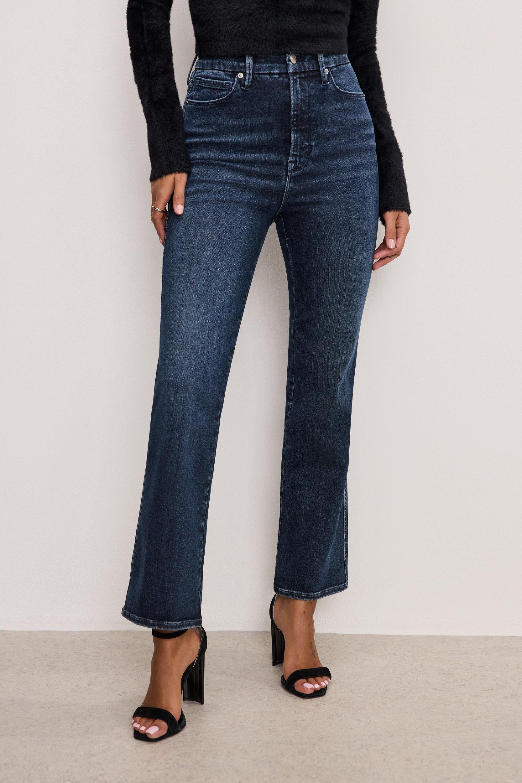 ALWAYS FITS GOOD CURVE STRAIGHT JEANS | INDIGO744 Product Image