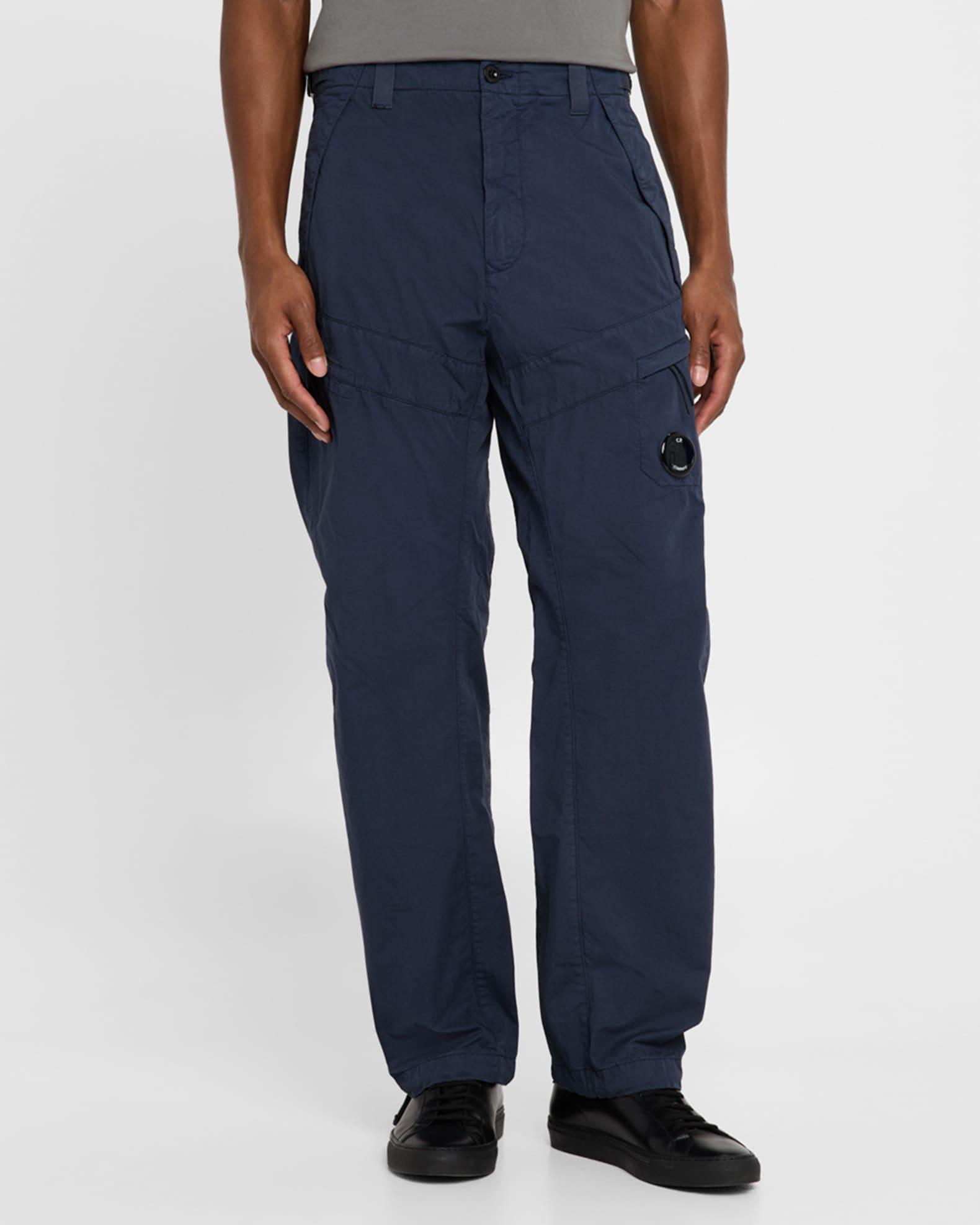 Men's Regular-Fit Gabardine Cargo Pants Product Image