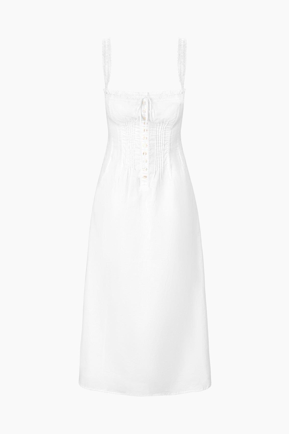 MATILDE DRESS | WHITE Product Image