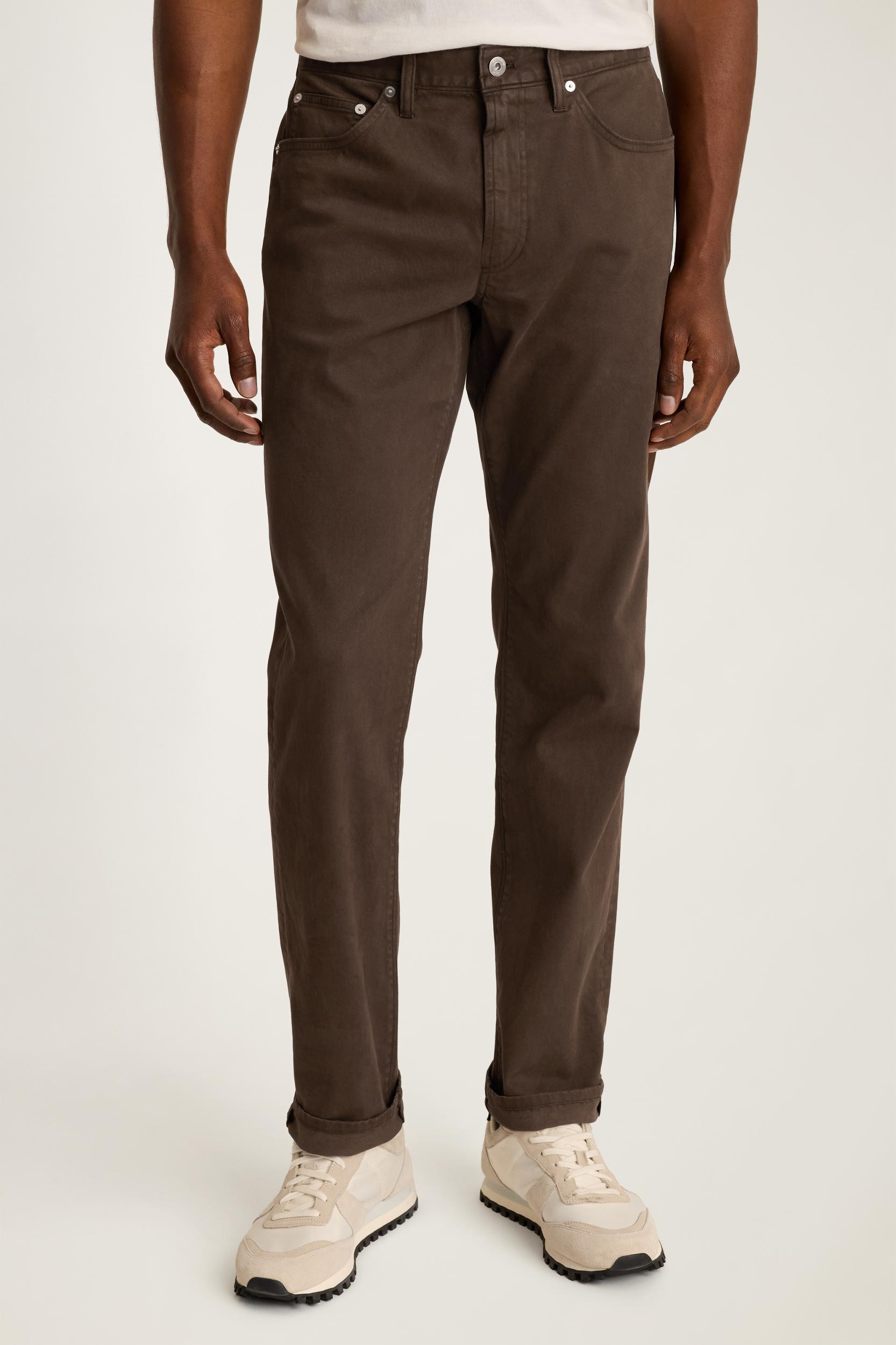 Italian Brushed 5-Pocket Pants Product Image