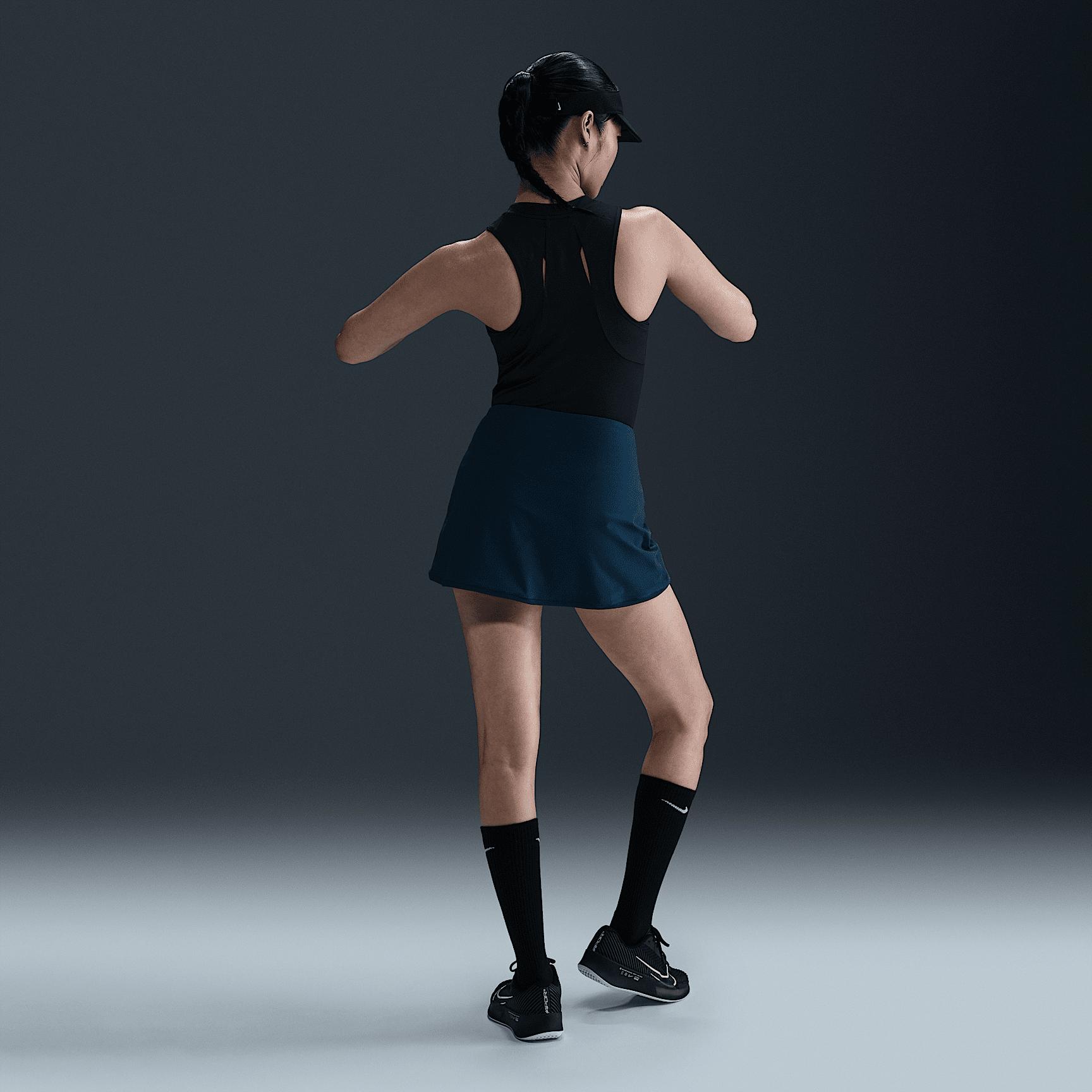 Nike Womens Victory Dri-FIT Straight Tennis Skirt | FD5574-010 Product Image