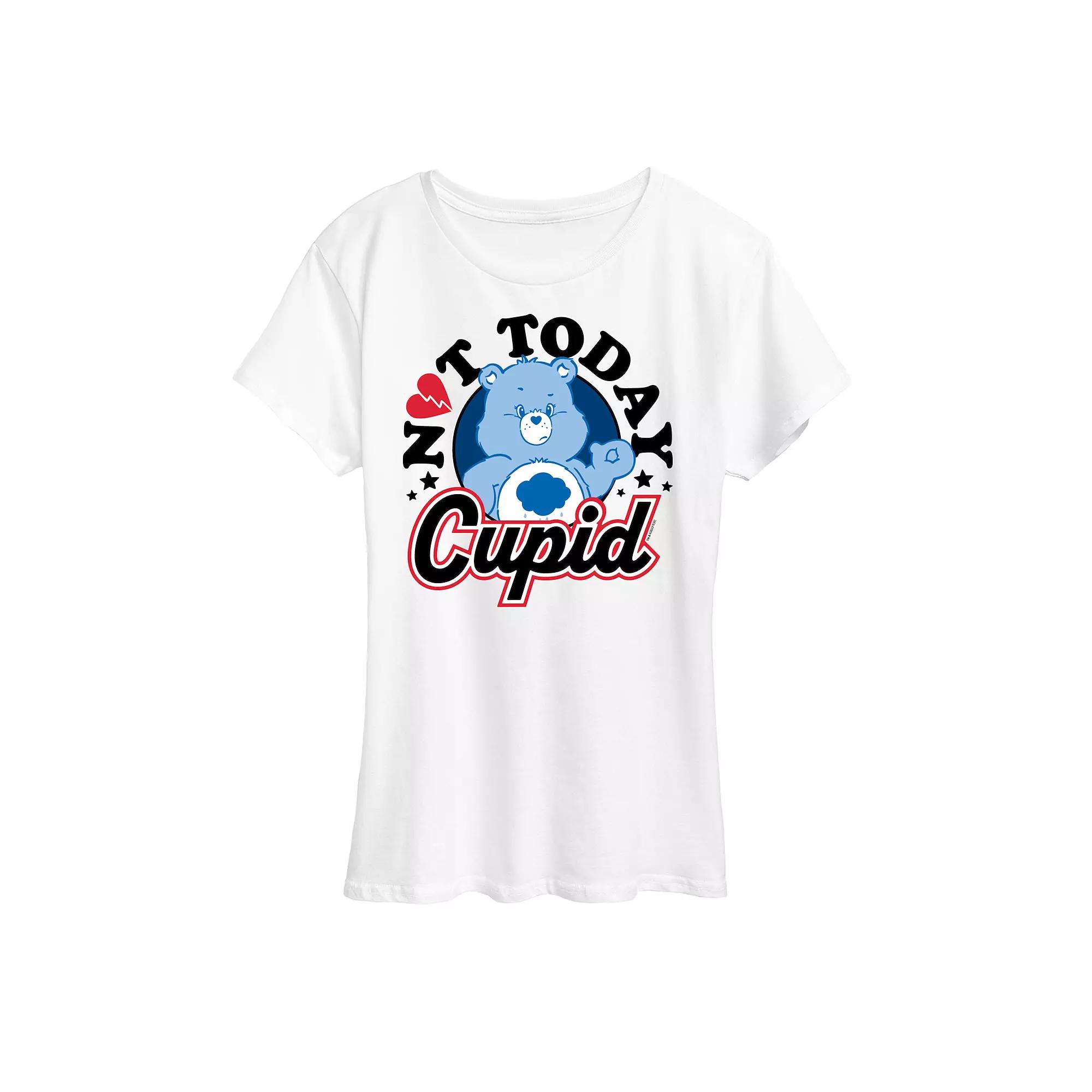Women's Care Bears Not Today Cupid Graphic Tee,  Product Image