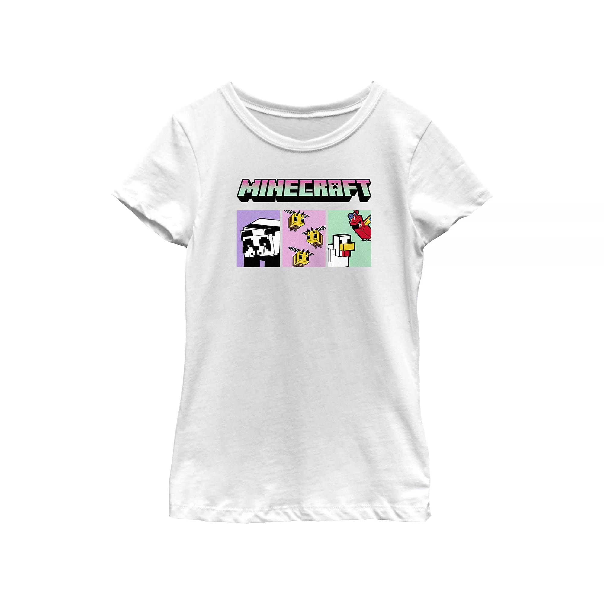 Juniors' Marvel Triple Logo Boyfriend Graphic Tee, Women's, Size: Large, White Product Image