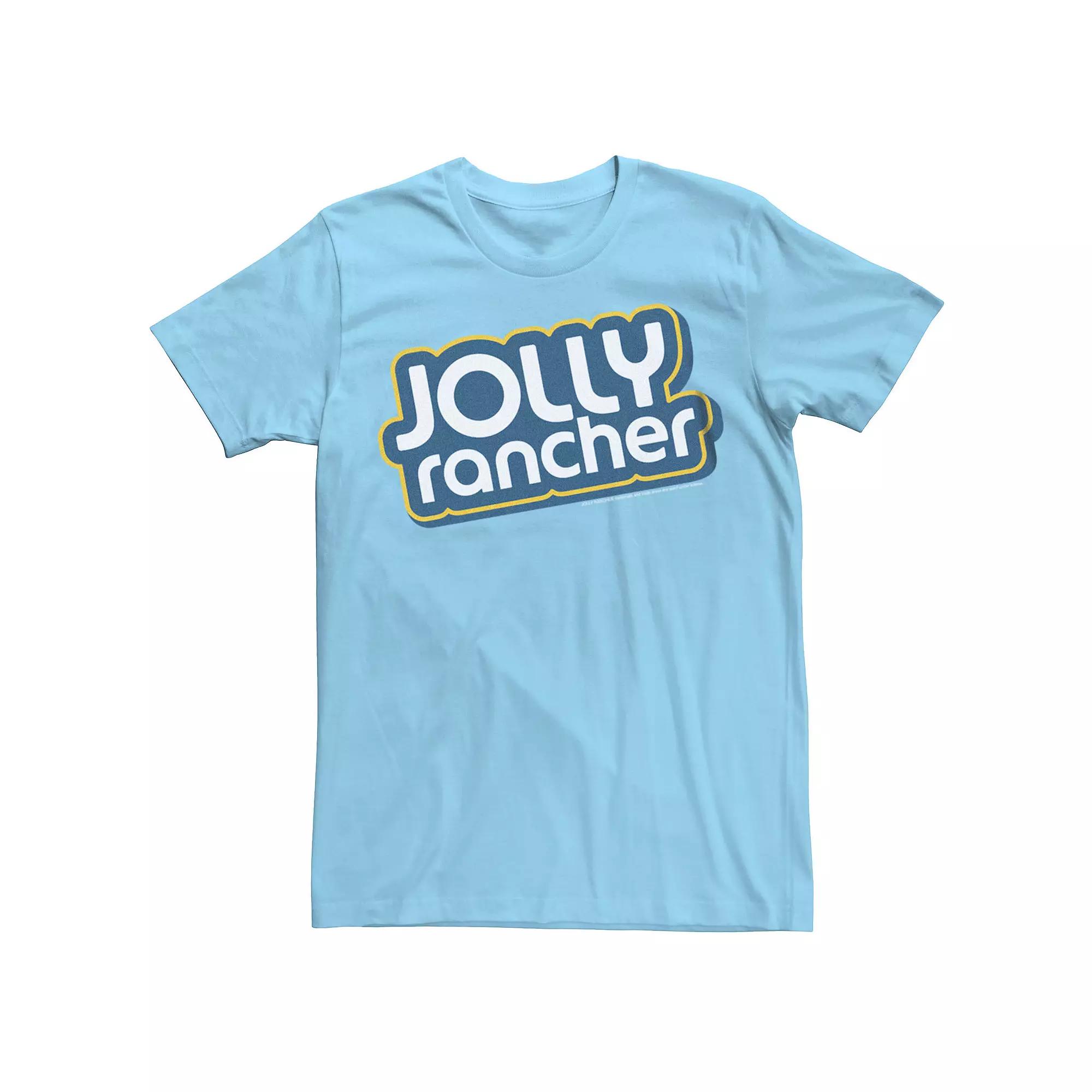 Men's Jolly Rancher Jolly Logo Tee, Size: Medium, Light Blue Product Image