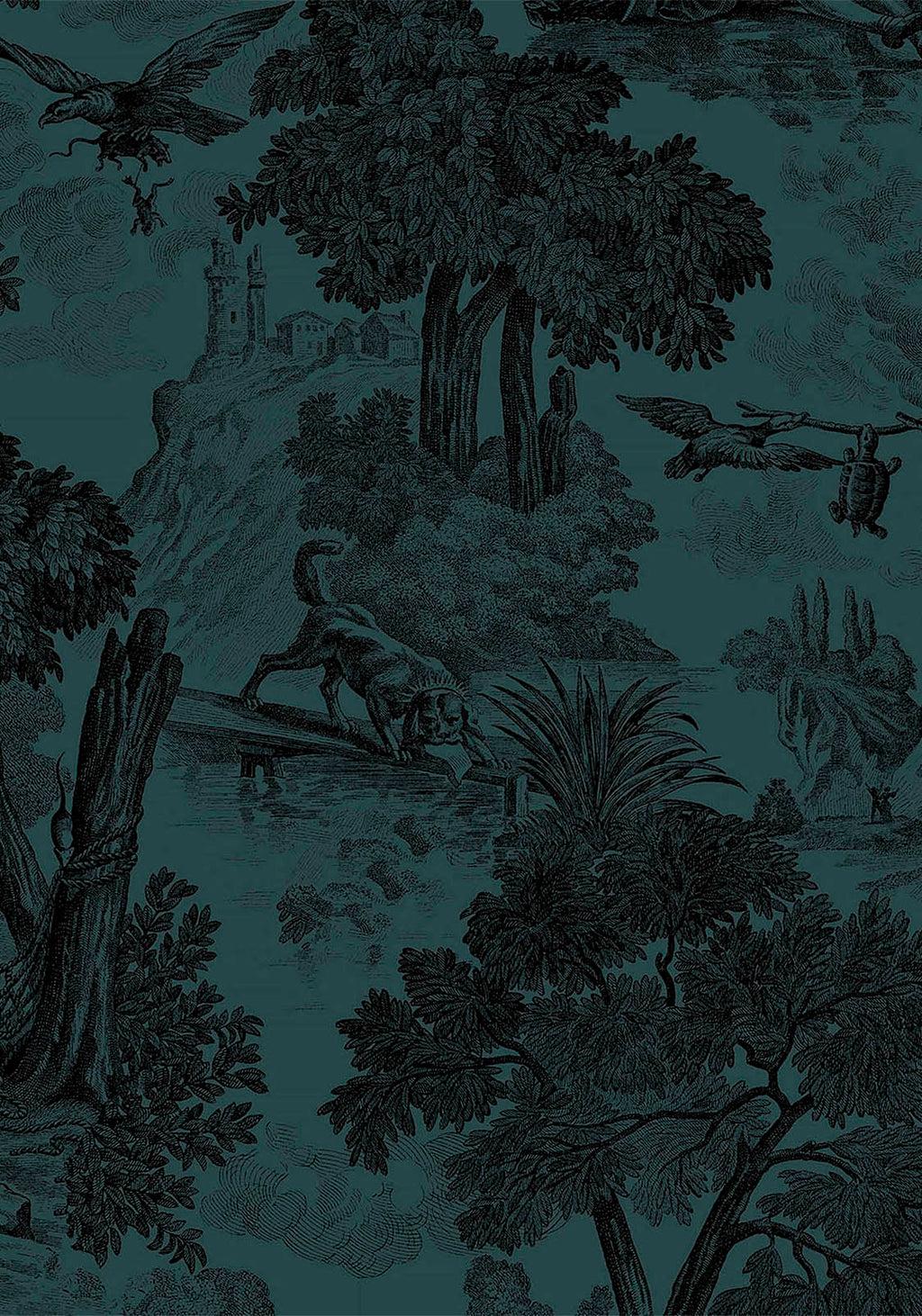 Solara Toile Print Maxi Skirt Product Image