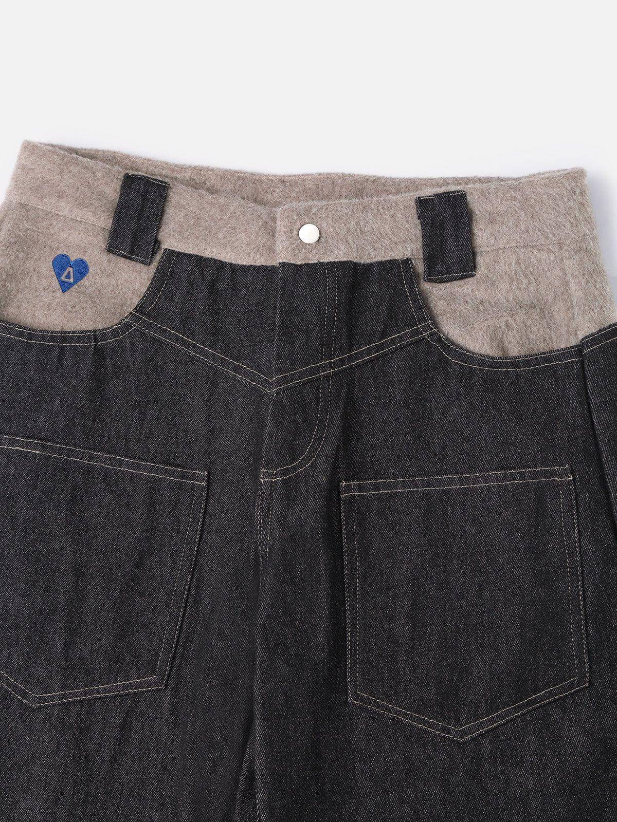 Aelfric Eden Patchwork Jeans Product Image