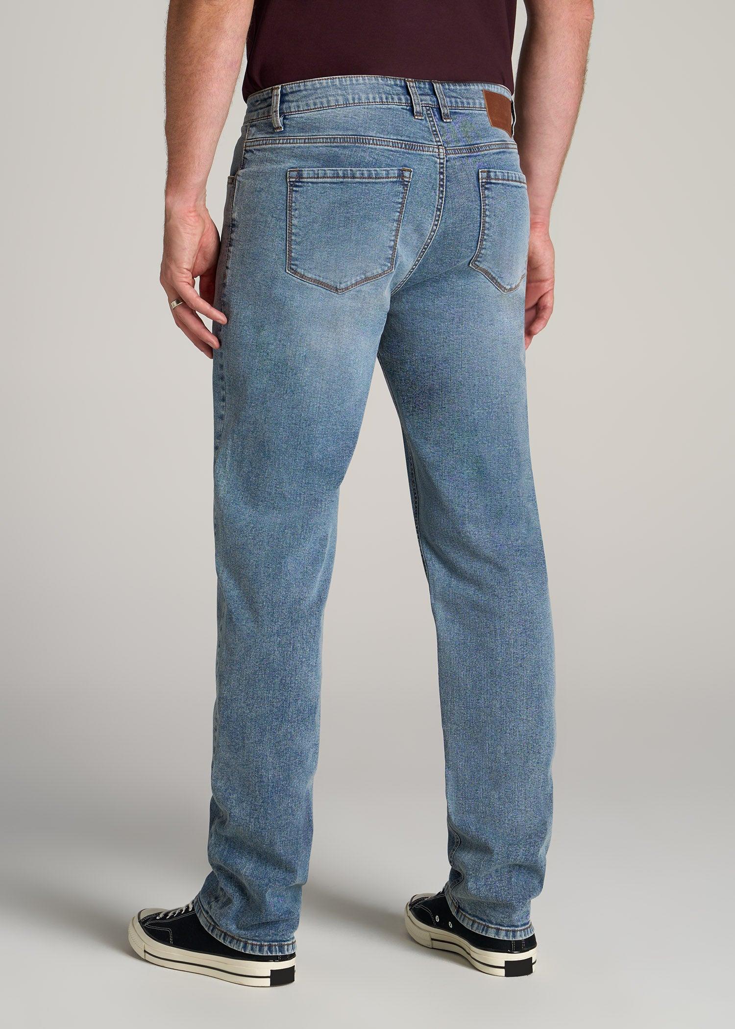 J1 STRAIGHT LEG Jeans for Tall Men in Vintage Faded Blue Male Product Image