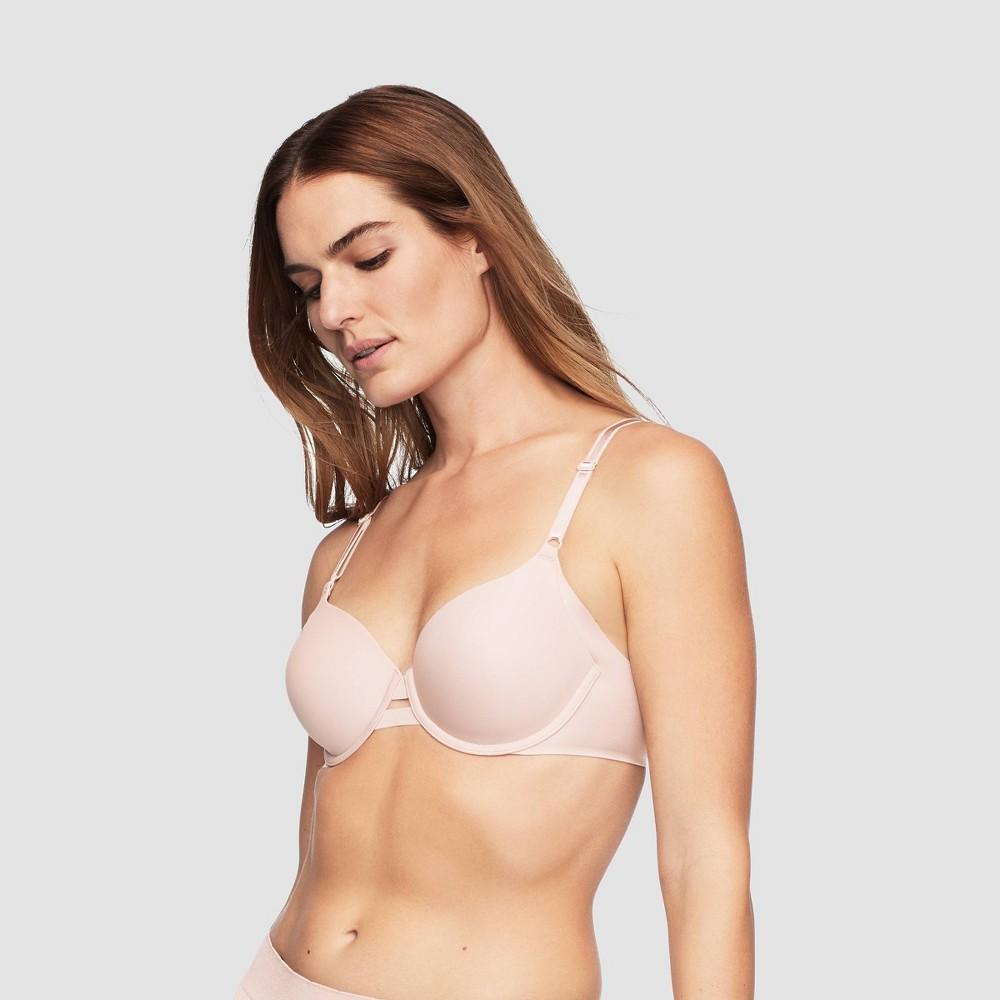 Simply Perfect by Warner's Women's Underarm Smoothing Underwire Bra - Rosewater 40D Product Image