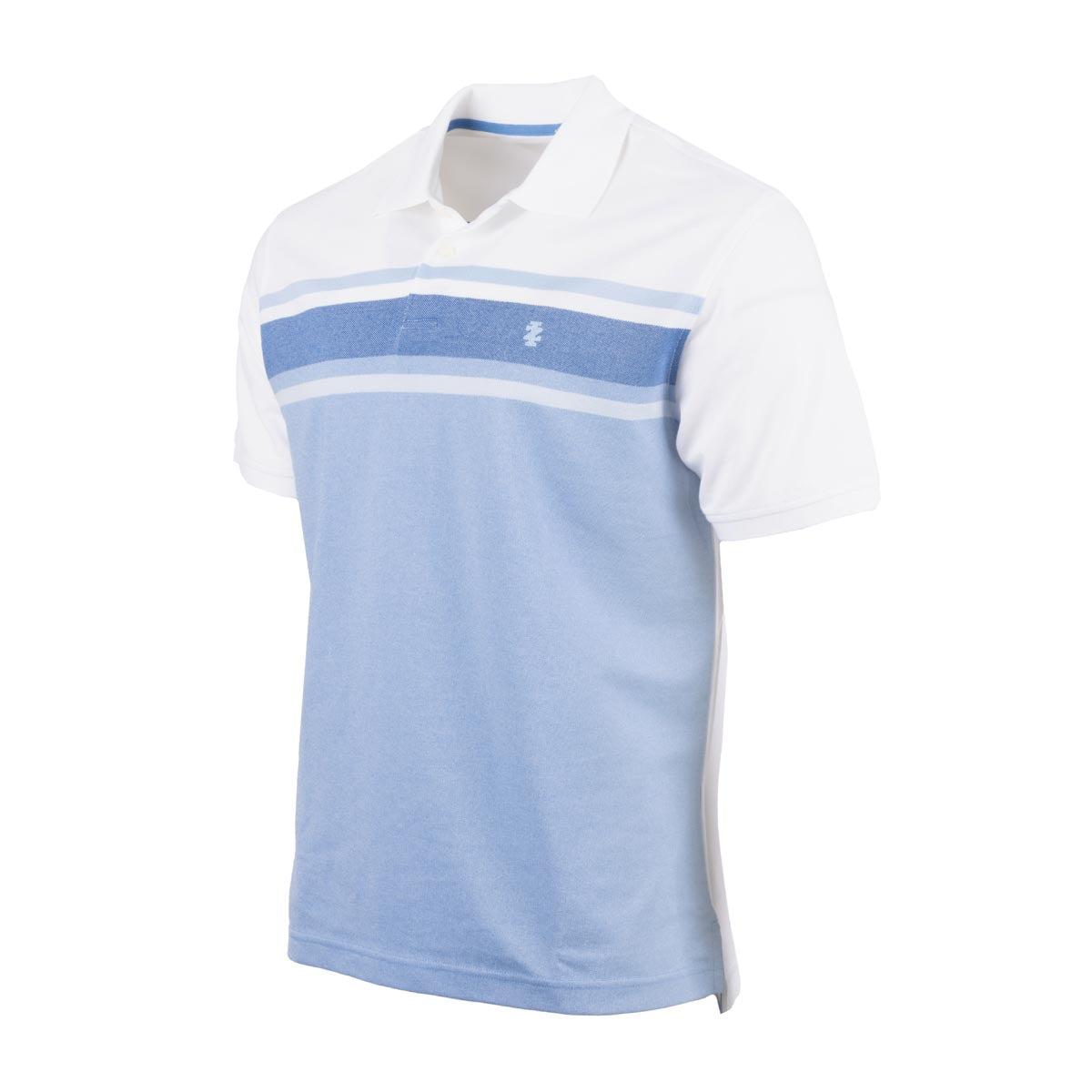 IZOD Men's Advanced Perforated Stripe Polo Product Image