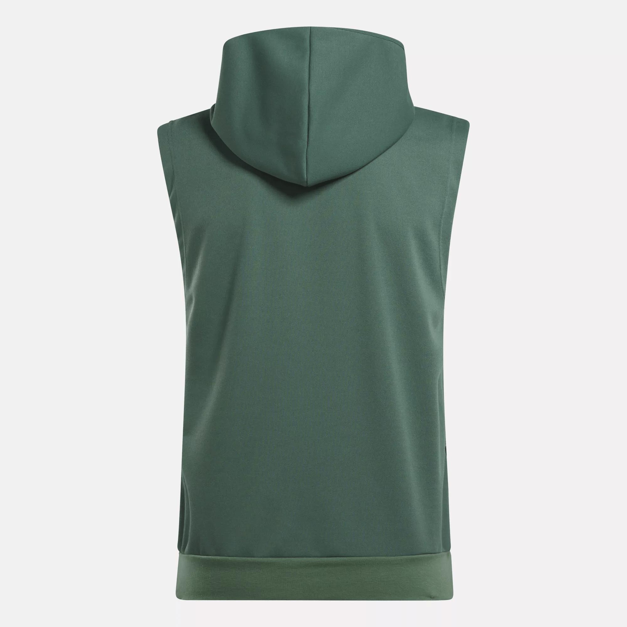 Men's Strength Sleeveless Hoodie Male Product Image
