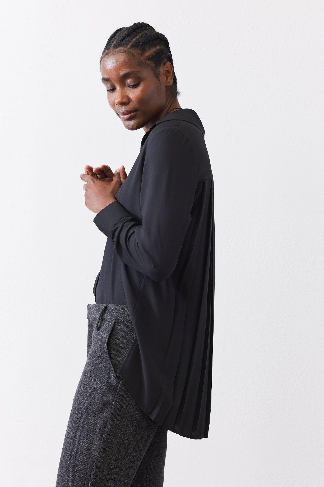 The Box Pleat Blouse Product Image