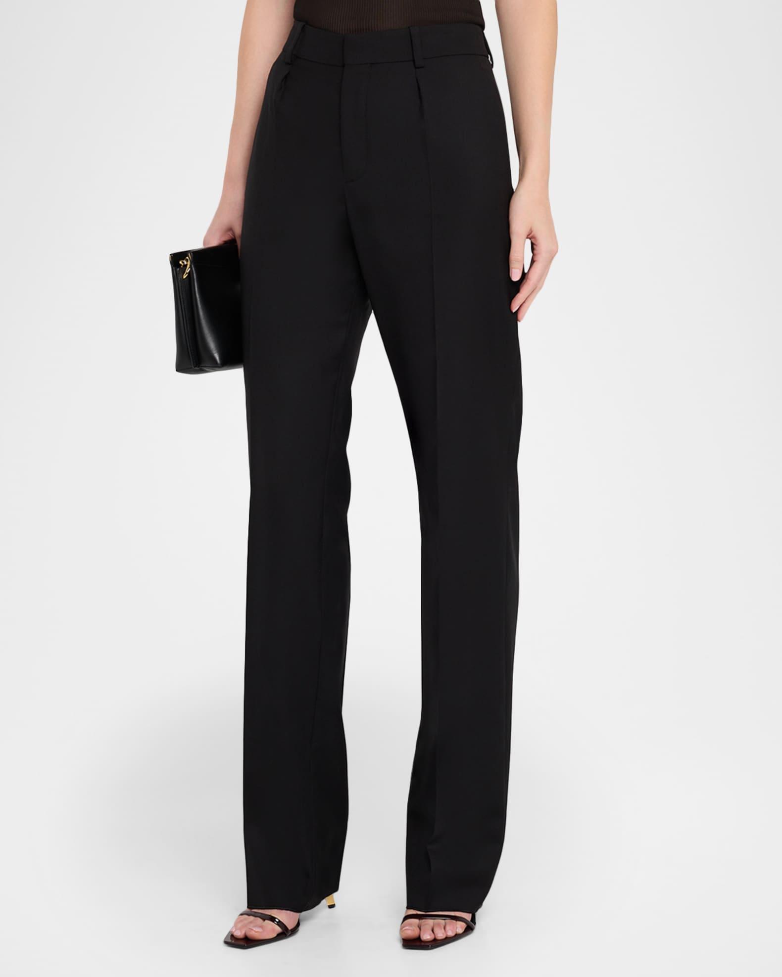 Wool Straight-Leg Suiting Trousers Product Image