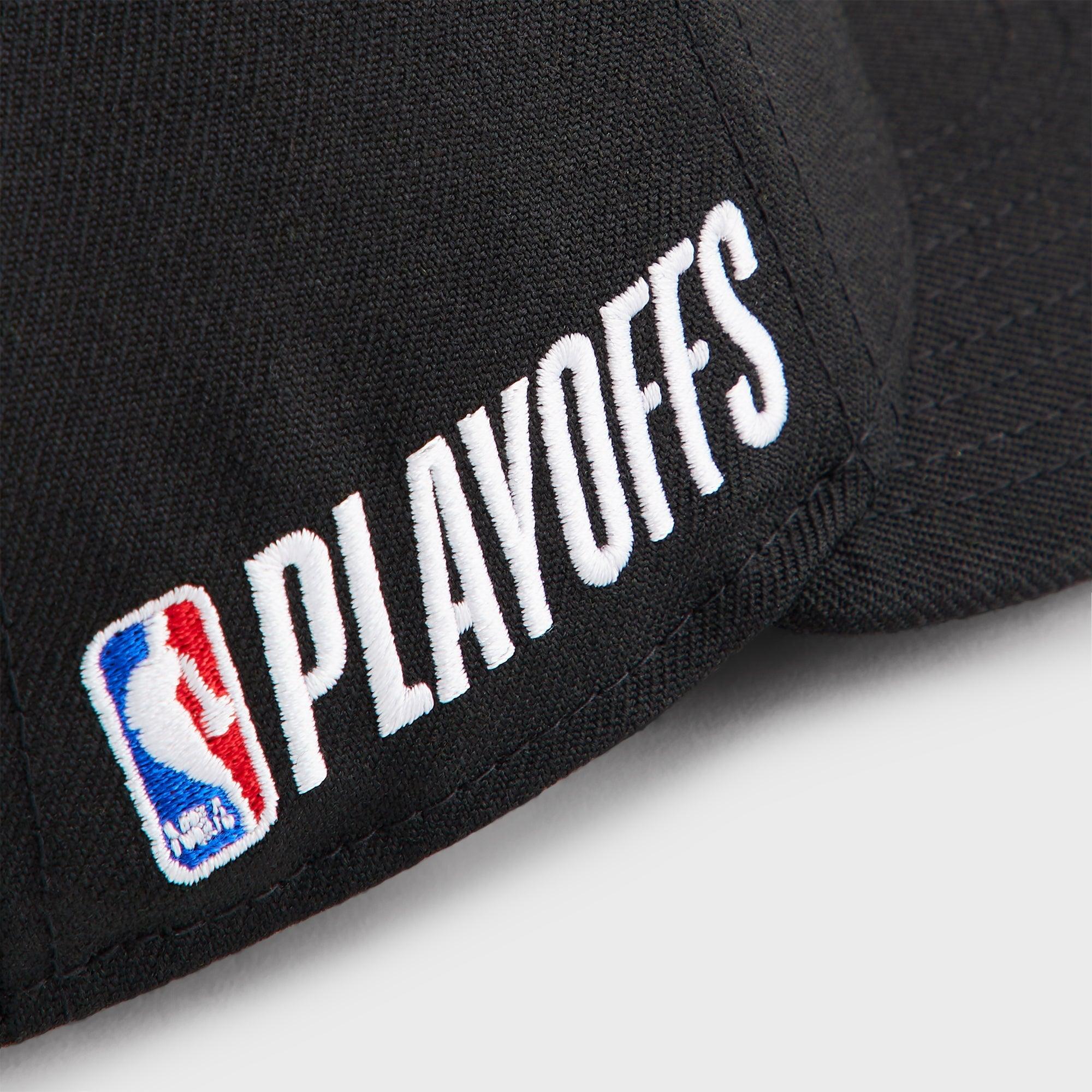 Kith & New Era for the New York Knicks Playoffs Premium Wool 59Fifty Low Profile Cap - Black Male Product Image