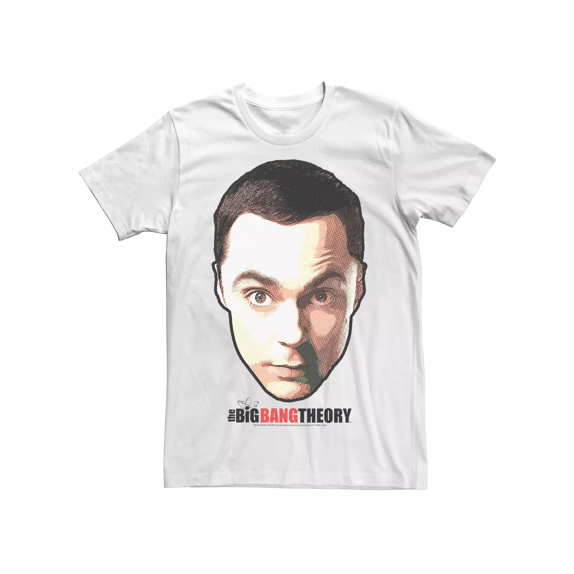 Men's The Big Bang Theory Sheldon Big Face Tee,  Product Image