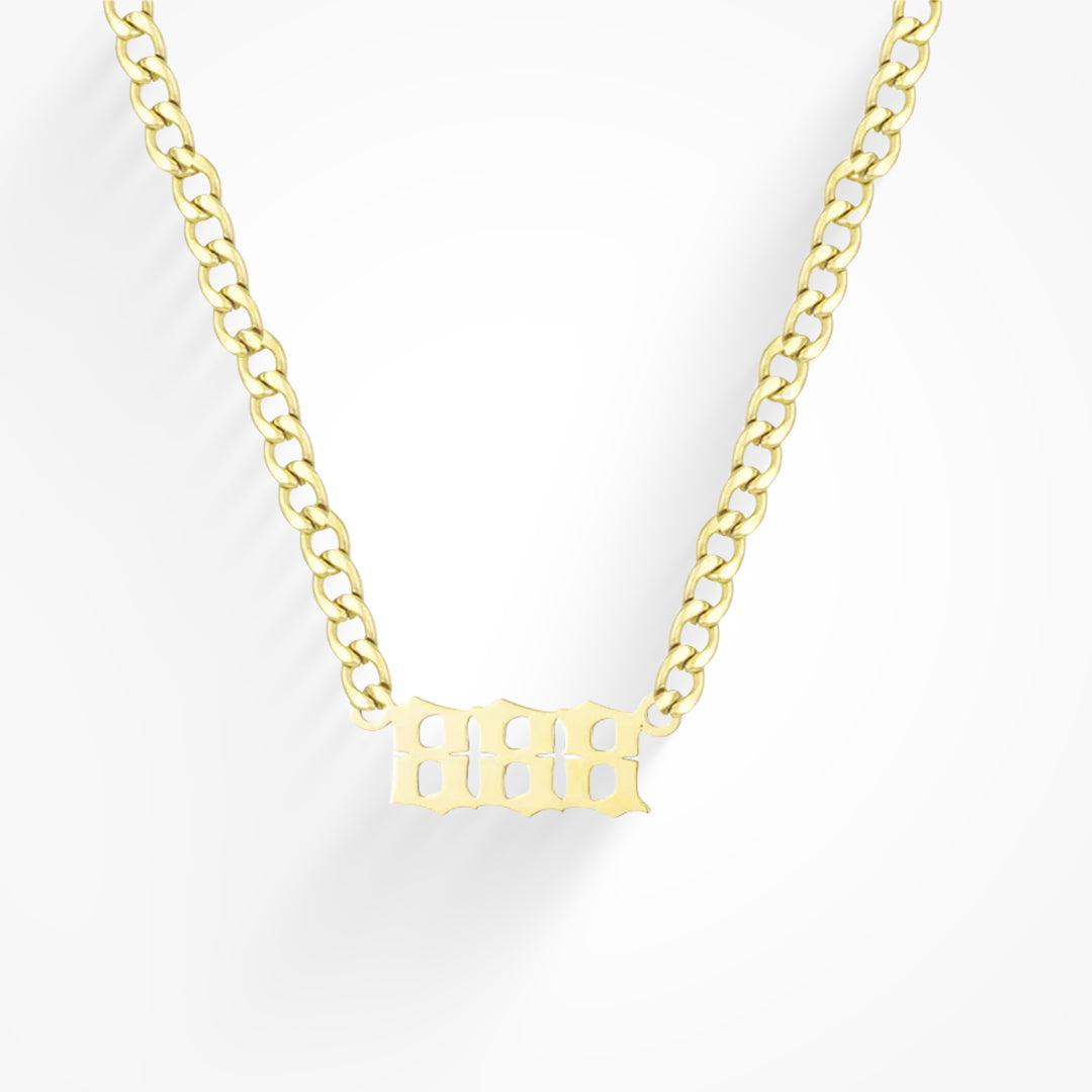 Angel Number Necklace Product Image