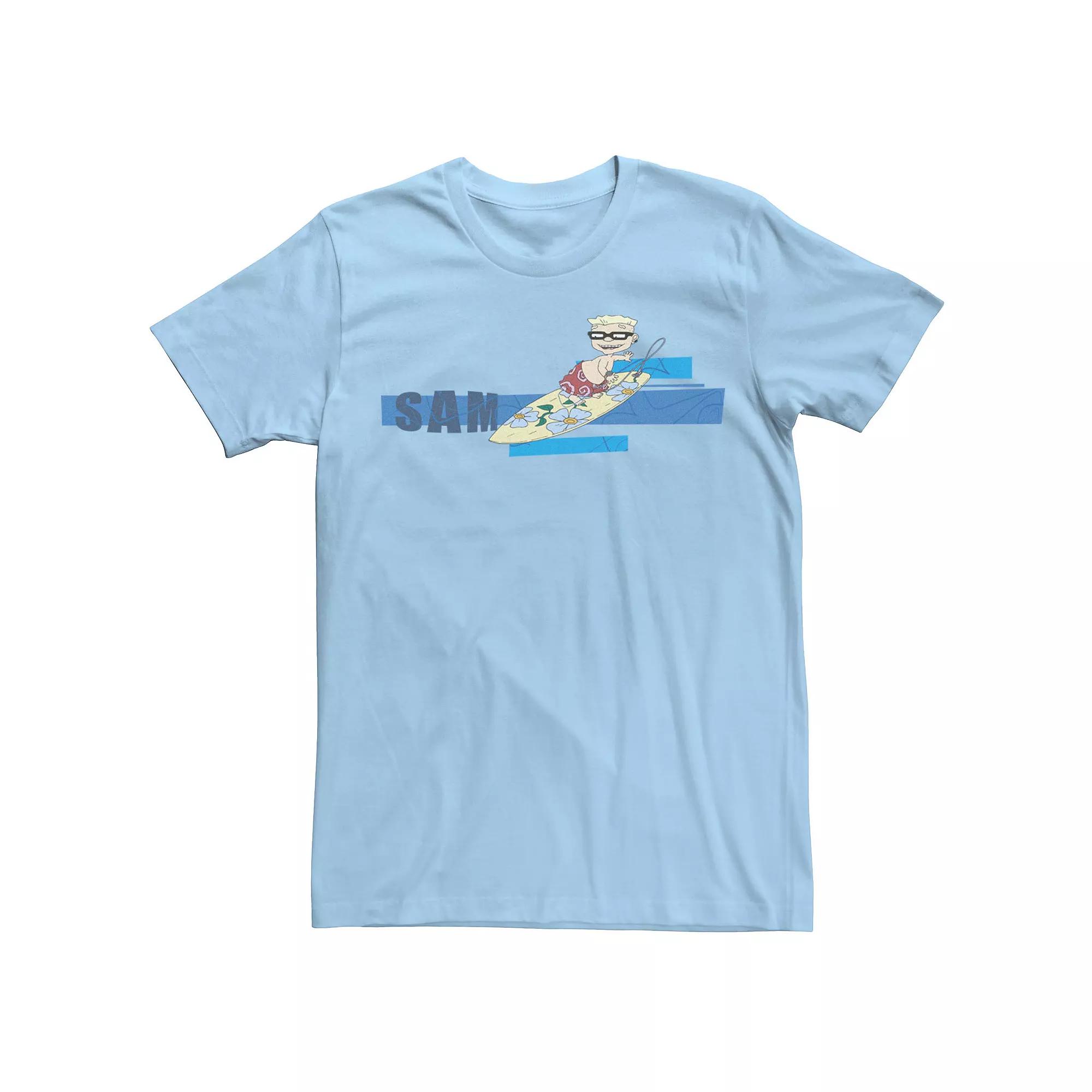 Men's Rocket Power Sam Surf Retro Logo Tee,  Product Image