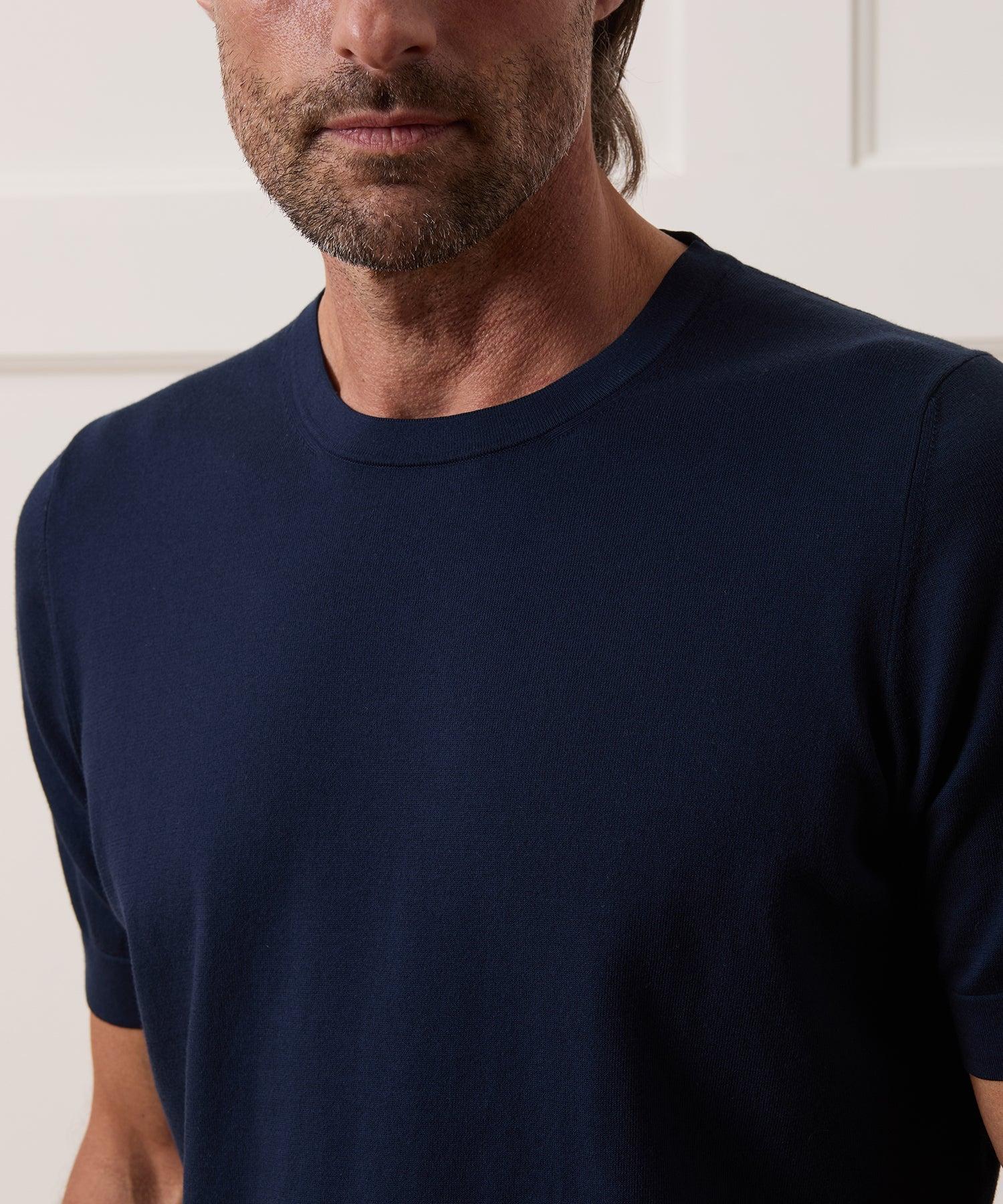 Italian Lightweight Sweater Tee Product Image