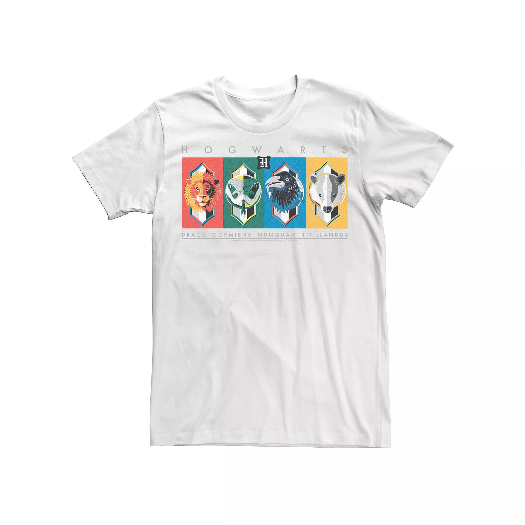 Men's Harry Potter Hogwarts House Symbols Tee,  Product Image