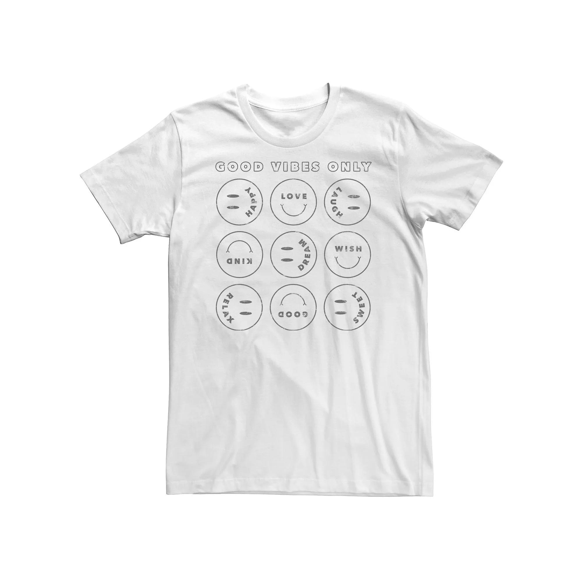 Big & Tall Trendy Good Smile Tee, Men's,  Product Image