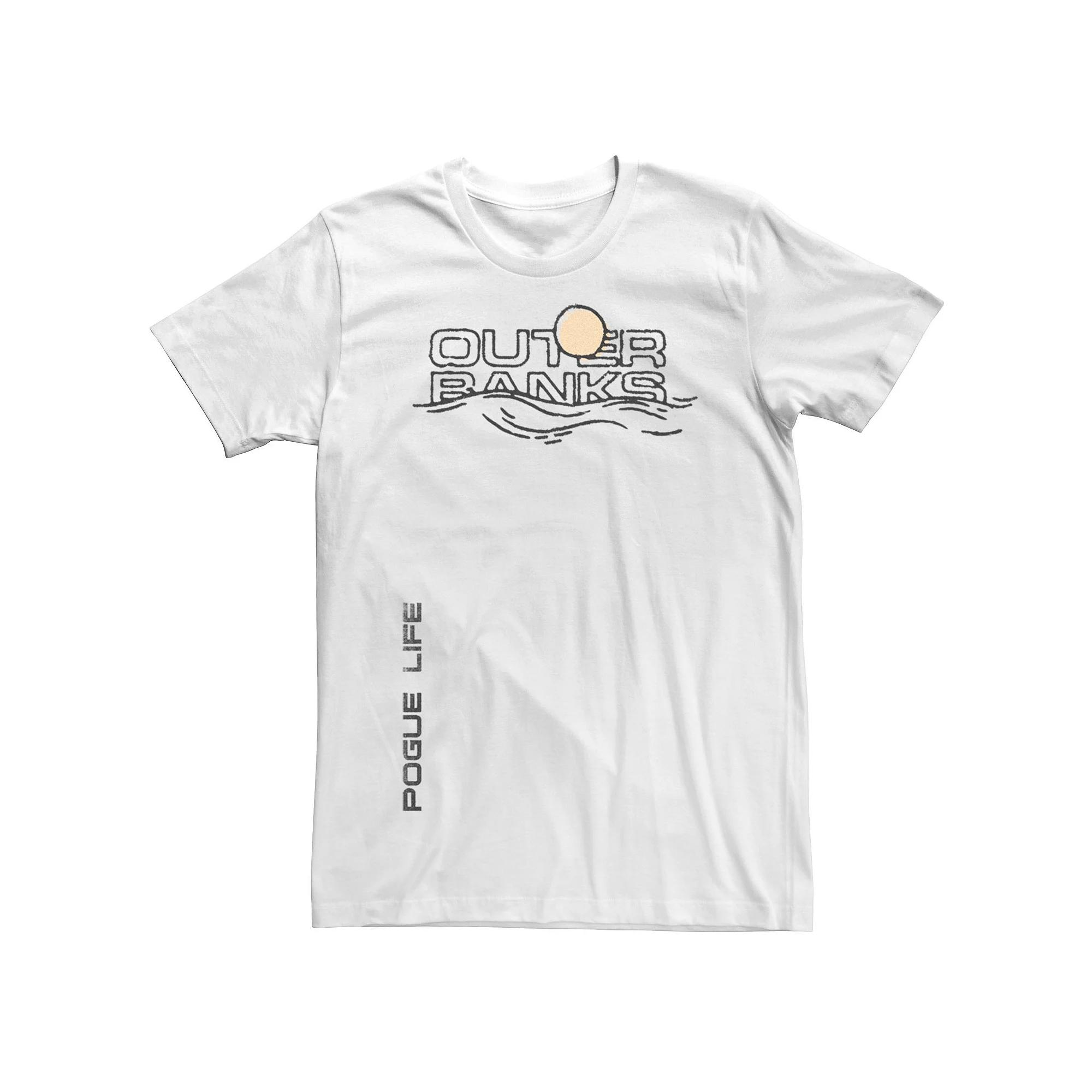 Big & Tall Outer Banks Pogue Life Distressed Graphic Tee, Men's,  Product Image